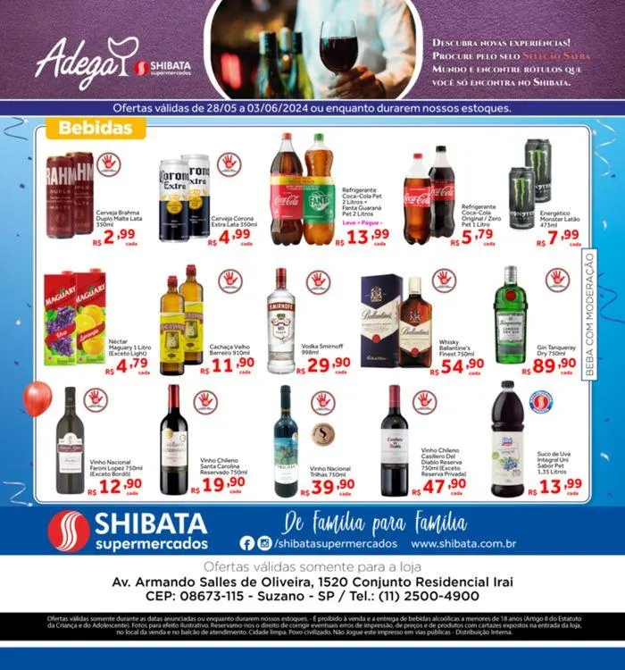 Encarte de Ofertas Shibata Supermercados 28 de maio até 3 de junho 2024 - Pagina 8
