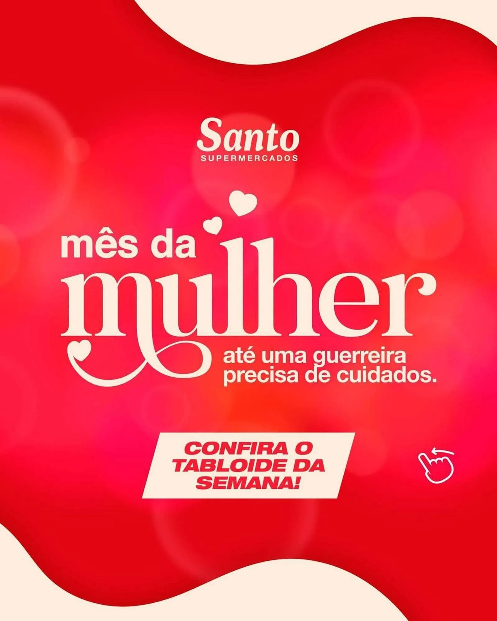 Encarte de Catálogo Santo Supermercados 1 de março até 31 de março 2026 - Pagina 1