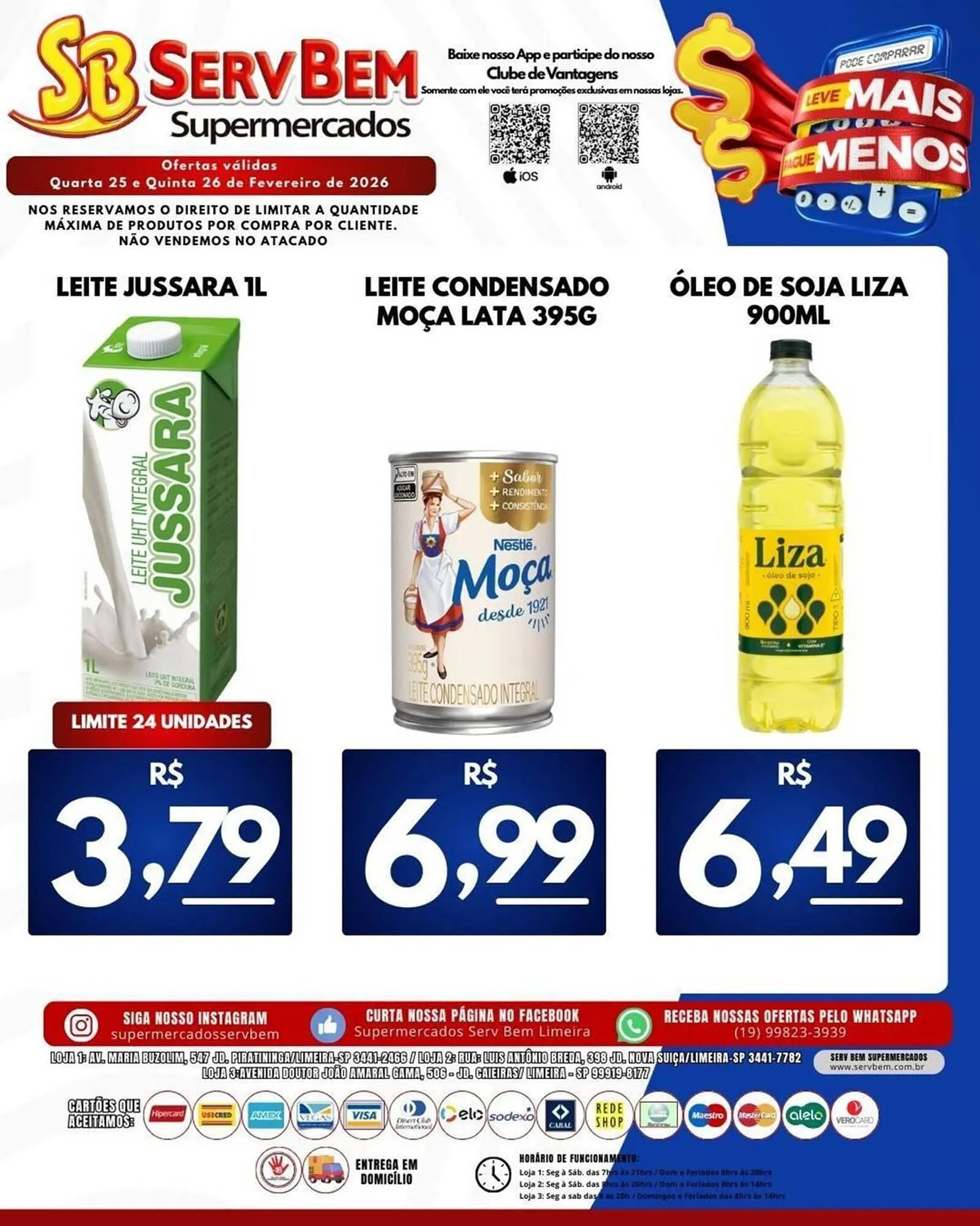 Encarte de Catálogo ServBem 25 de fevereiro até 26 de fevereiro 2026 - Pagina 1