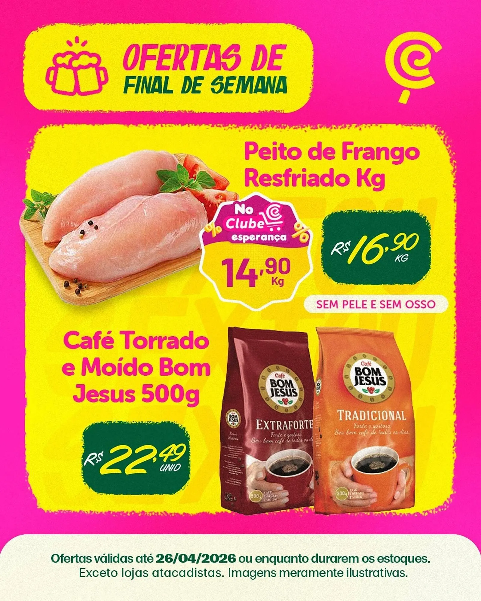 Encarte de Folheto Comercial Esperança 24 de abril até 26 de abril 2026 - Pagina 4
