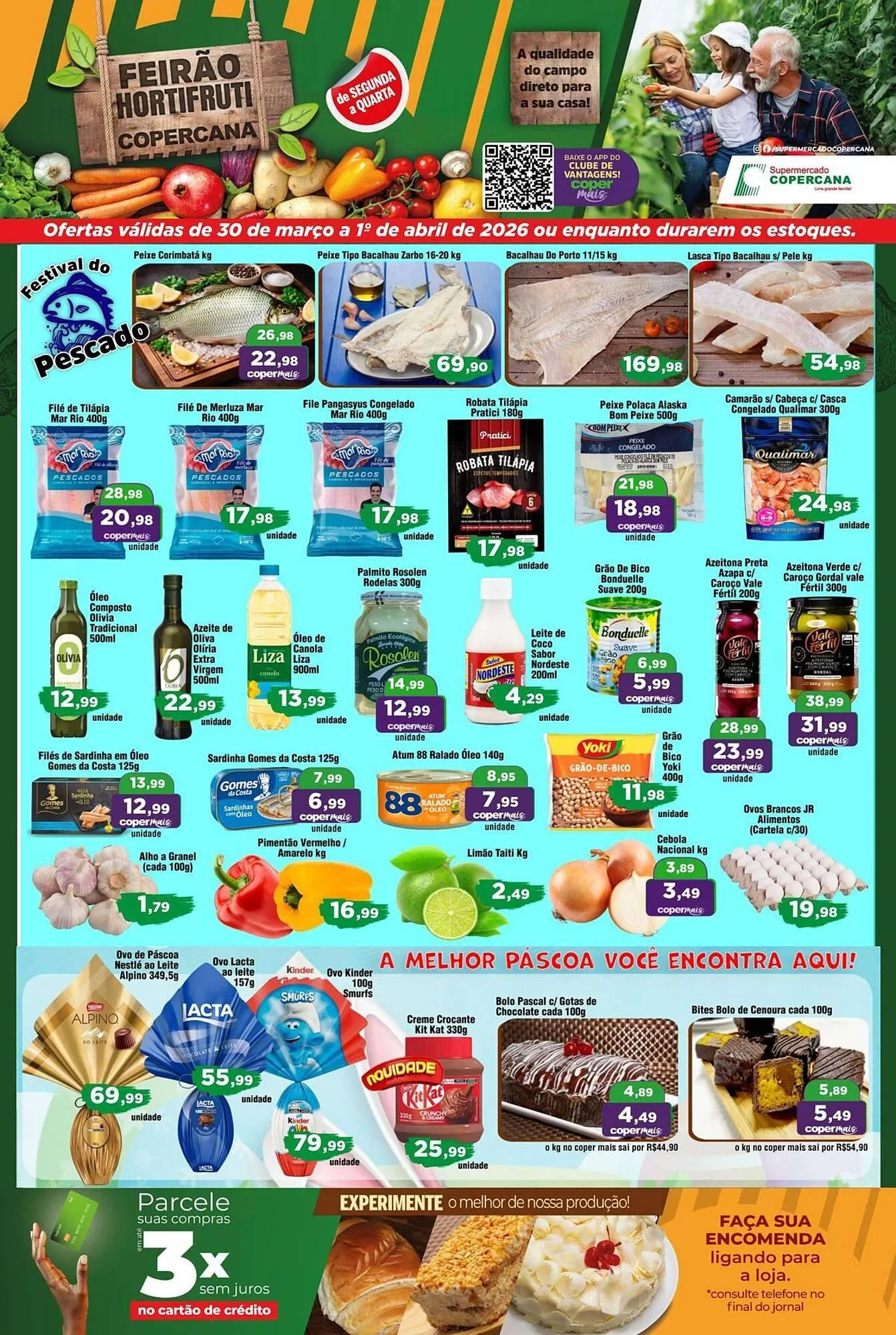 Encarte de Tabloide Copercana 30 de março até 1 de abril 2026 - Pagina 1