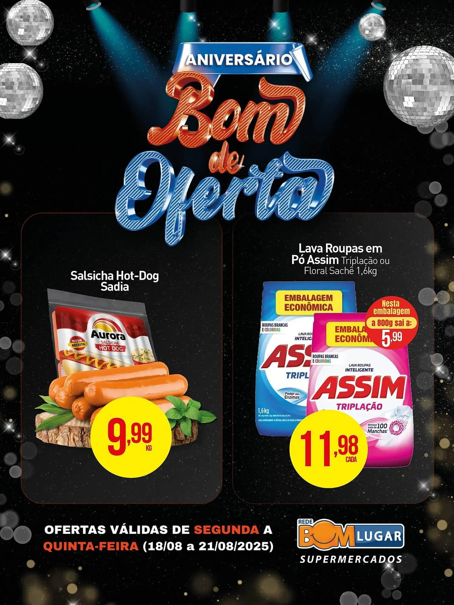 Encarte de Catálogo Rede Bom Lugar 19 de agosto até 21 de agosto 2025 - Pagina 2