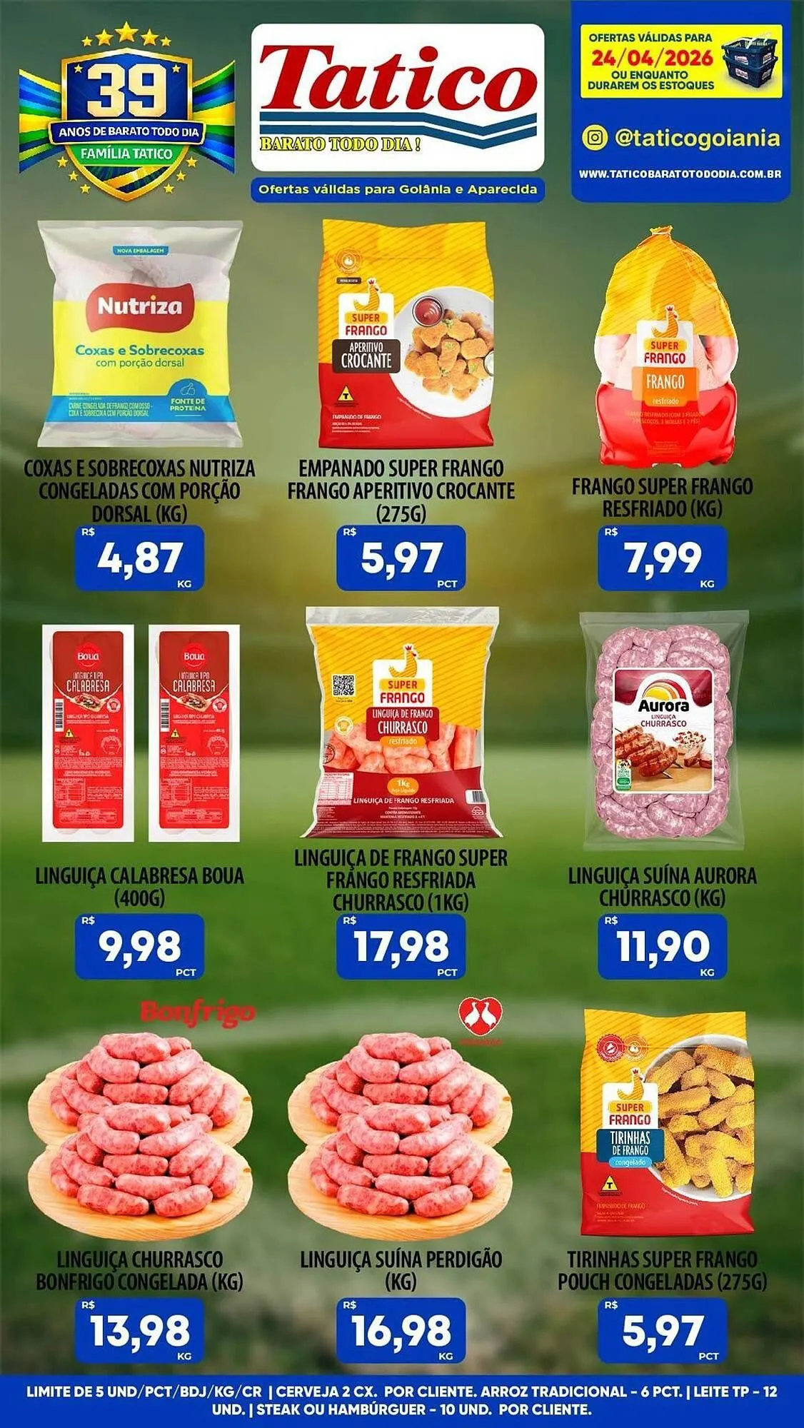 Encarte de Tabloide Tatico 24 de abril até 24 de abril 2026 - Pagina 13