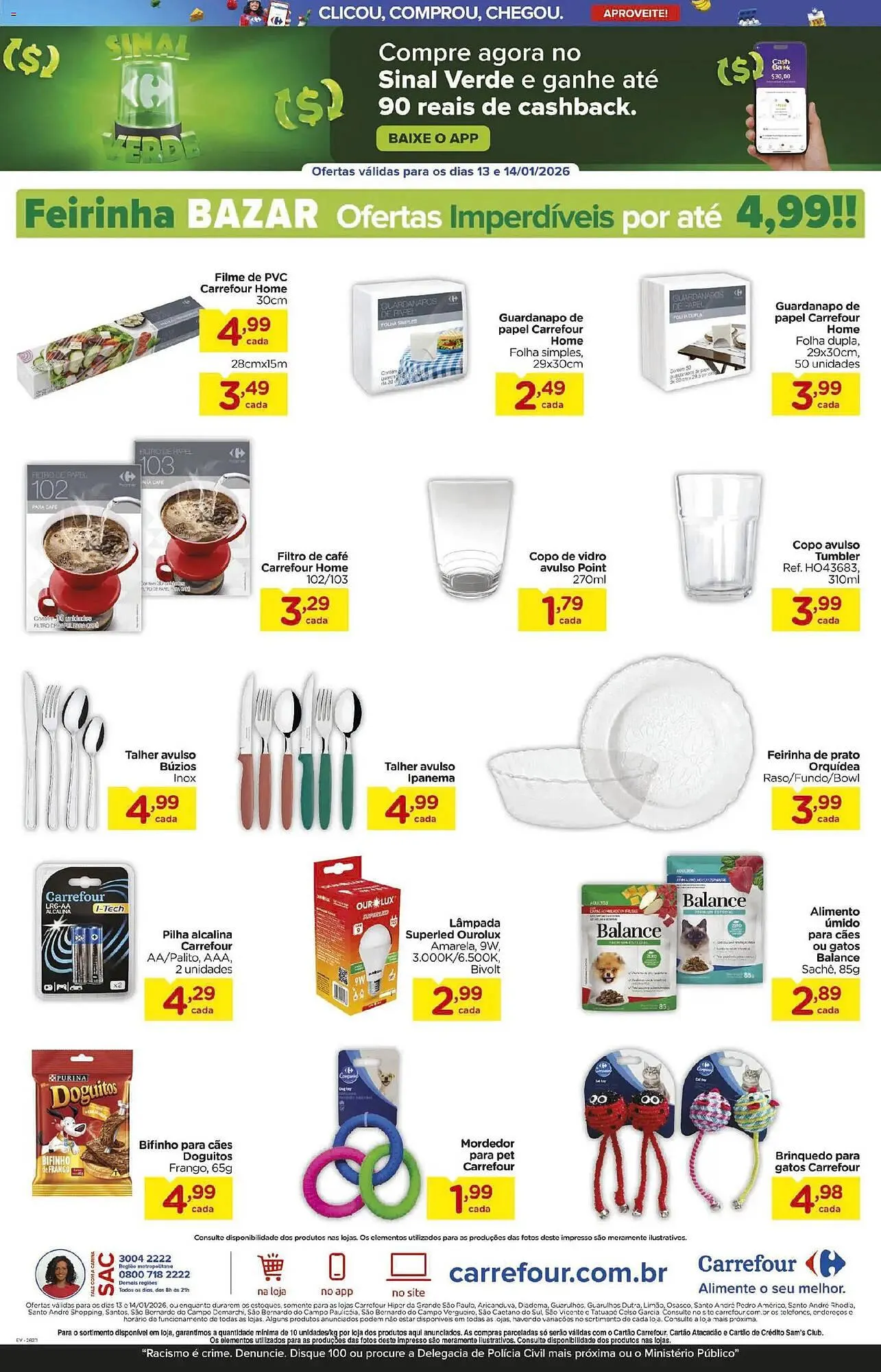 Encarte de Folheto Carrefour 13 de janeiro até 14 de janeiro 2026 - Pagina 4