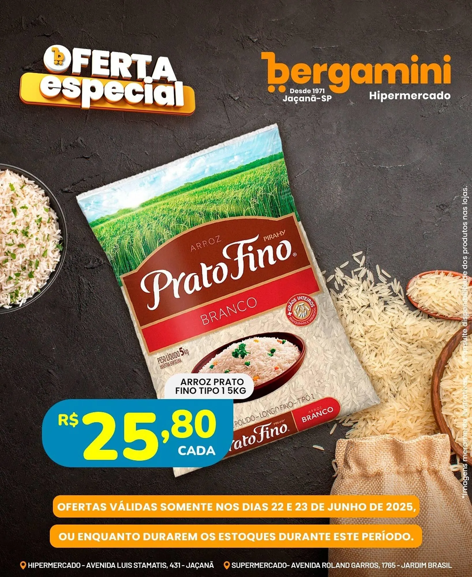 Encarte de Catálogo Supermercado Bergamini 22 de junho até 23 de junho 2025 - Pagina 3