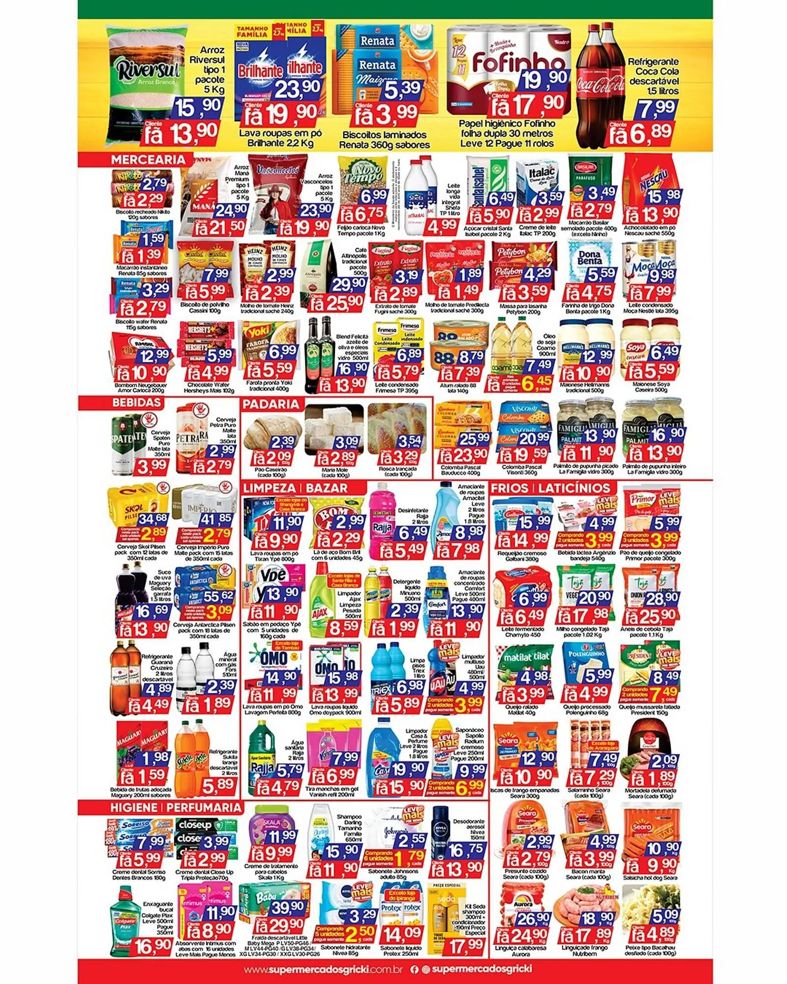 Encarte de Catálogo Supermercados Gricki 23 de março até 24 de março 2026 - Pagina 2