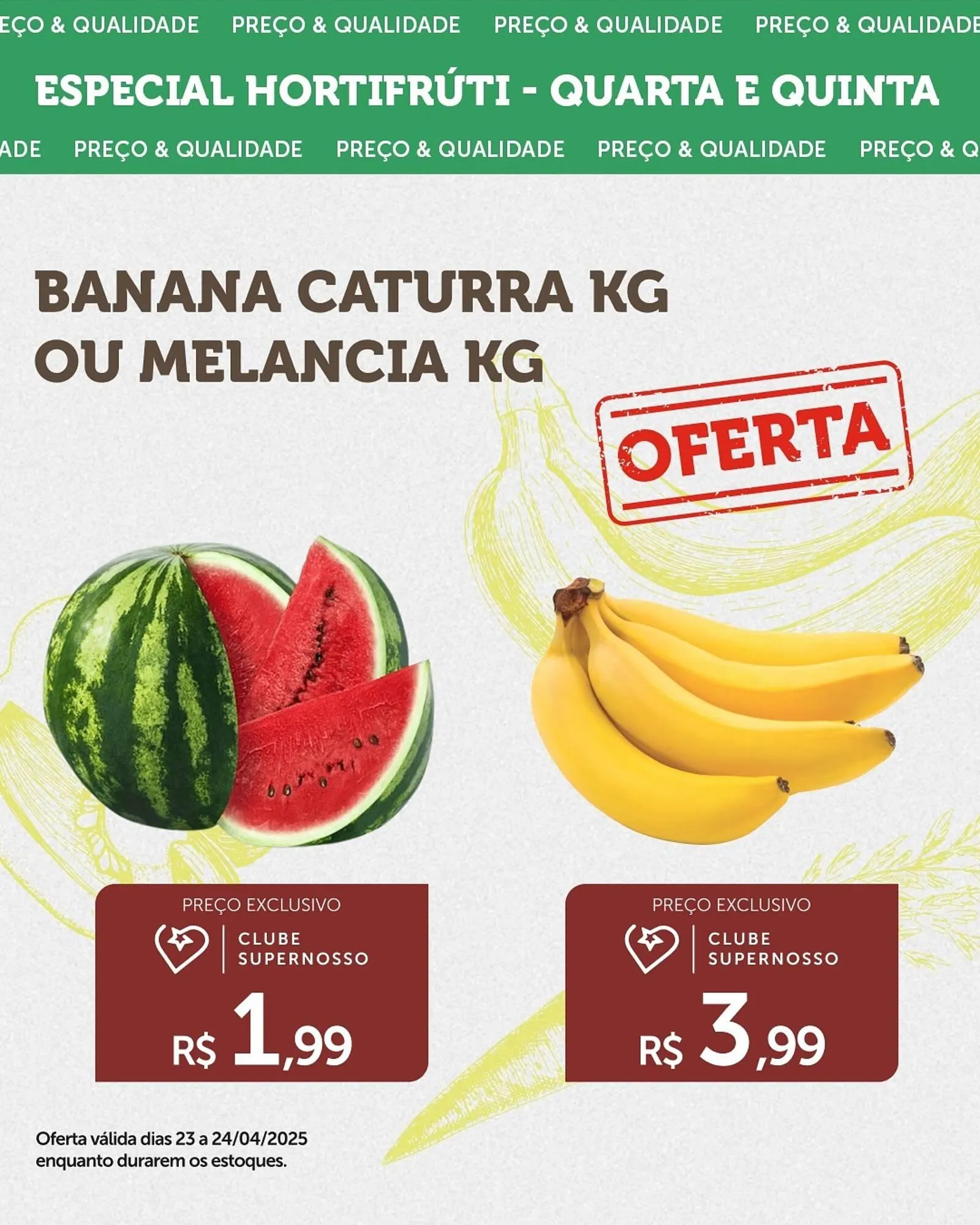 Encarte de Catálogo Super Nosso 23 de abril até 24 de abril 2025 - Pagina 2