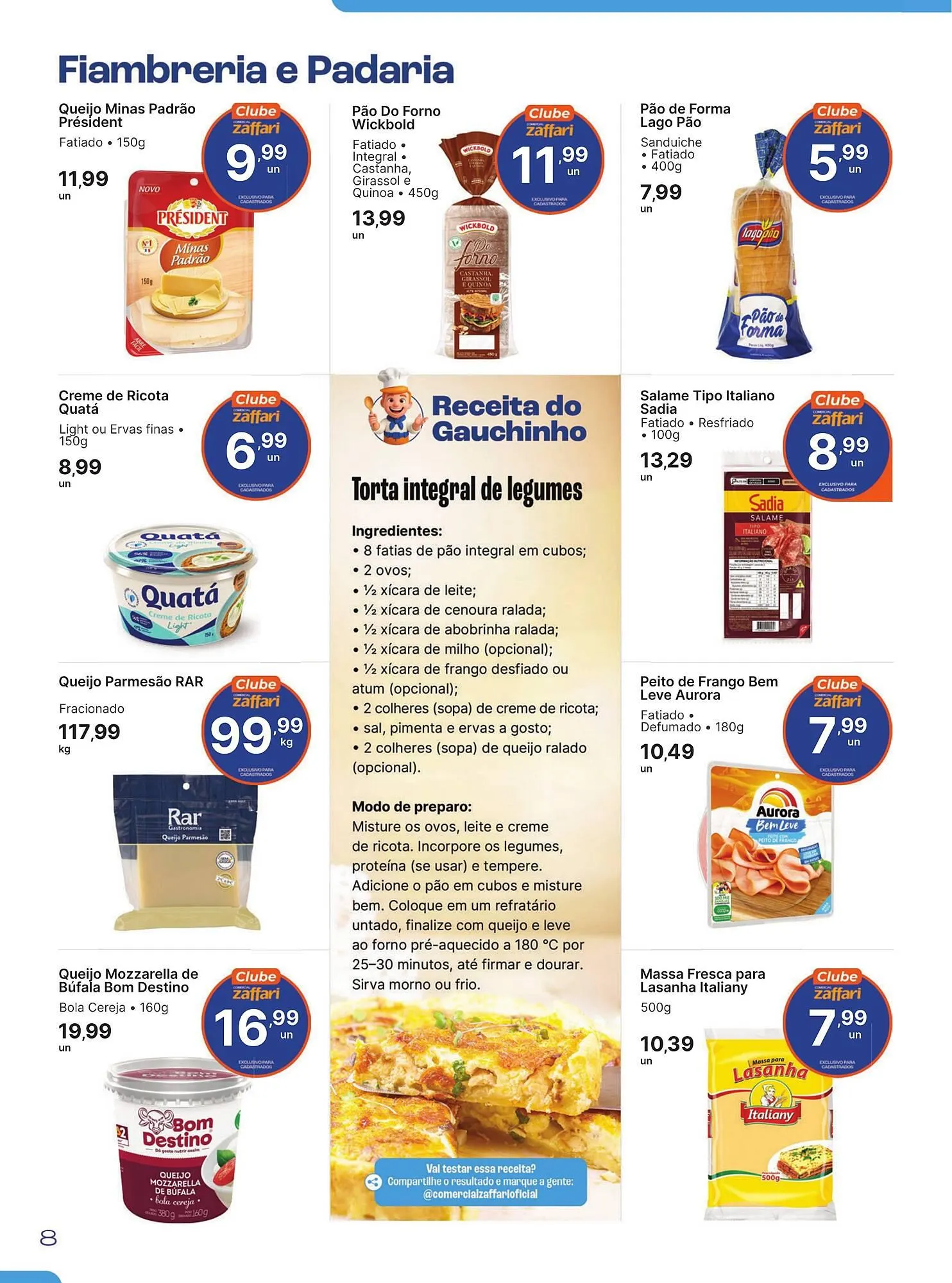 Encarte de Encarte Comercial Zaffari 6 de abril até 19 de abril 2026 - Pagina 8