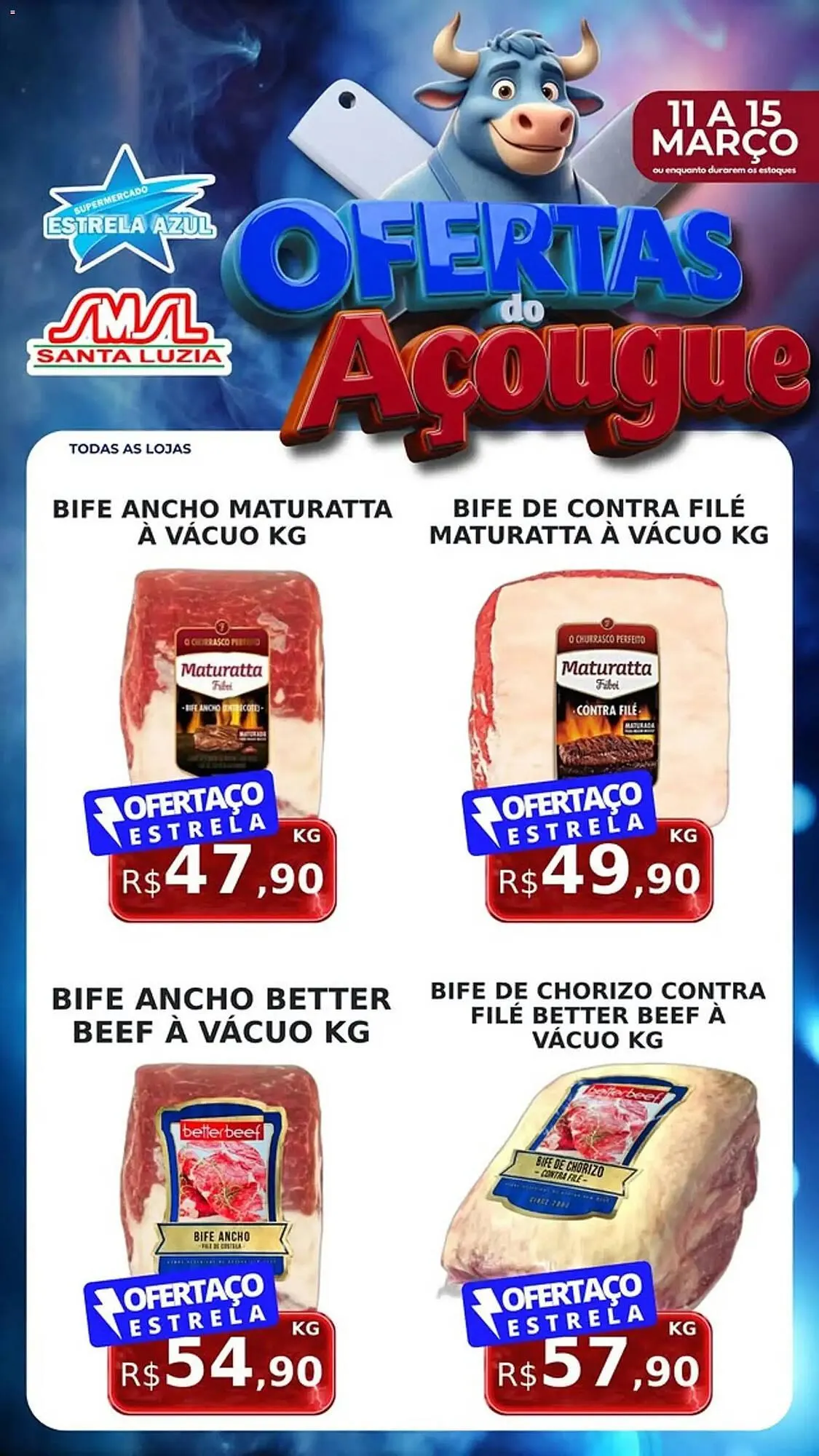 Encarte de Folheto Supermercado Estrela Azul 11 de março até 15 de março 2026 - Pagina 5