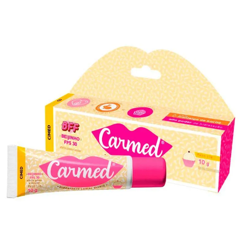 Protetor Labial Carmed BFF Beijinho FPS30 10g