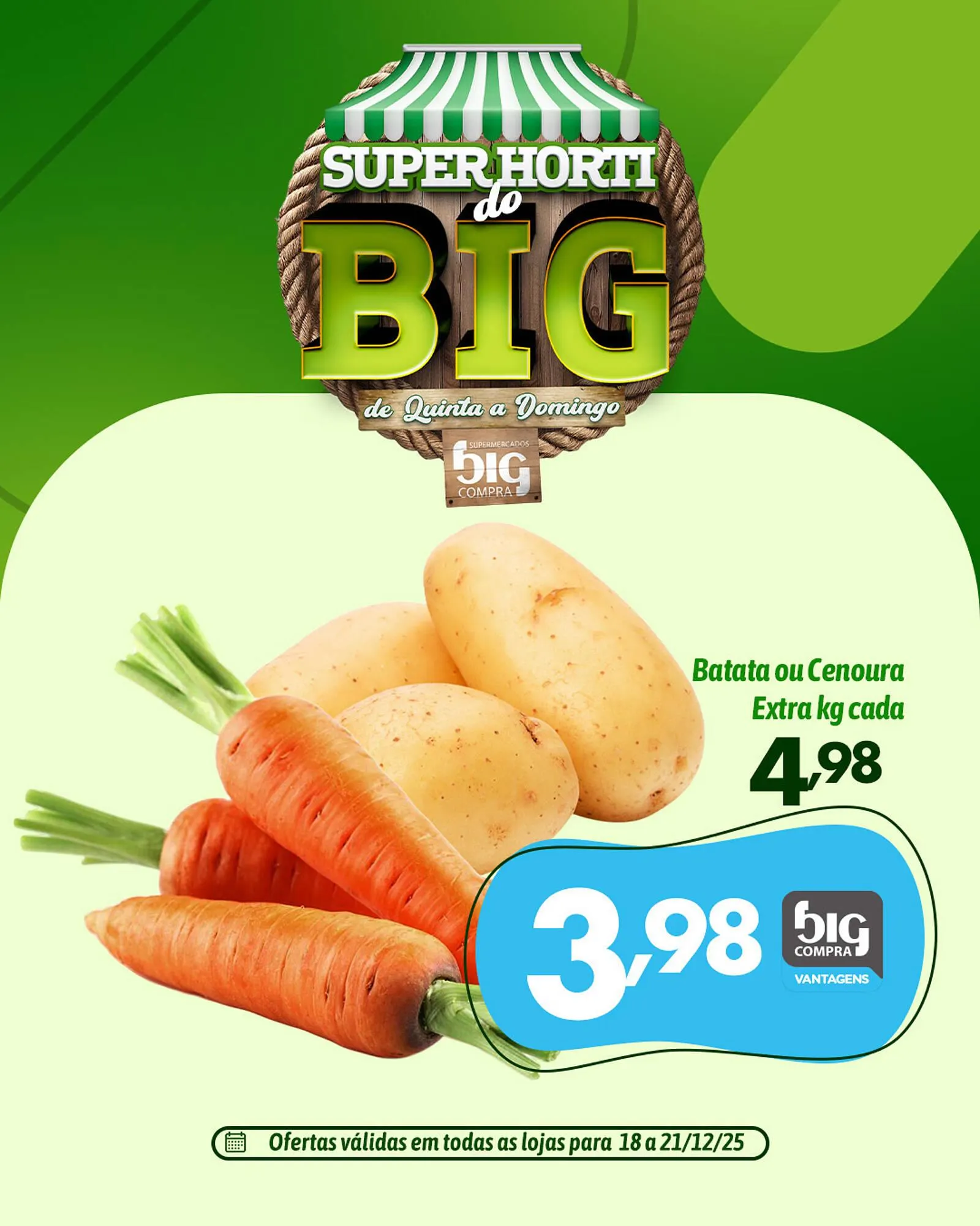 Encarte de Catálogo Supermercados Big Compra 18 de dezembro até 21 de dezembro 2025 - Pagina 2