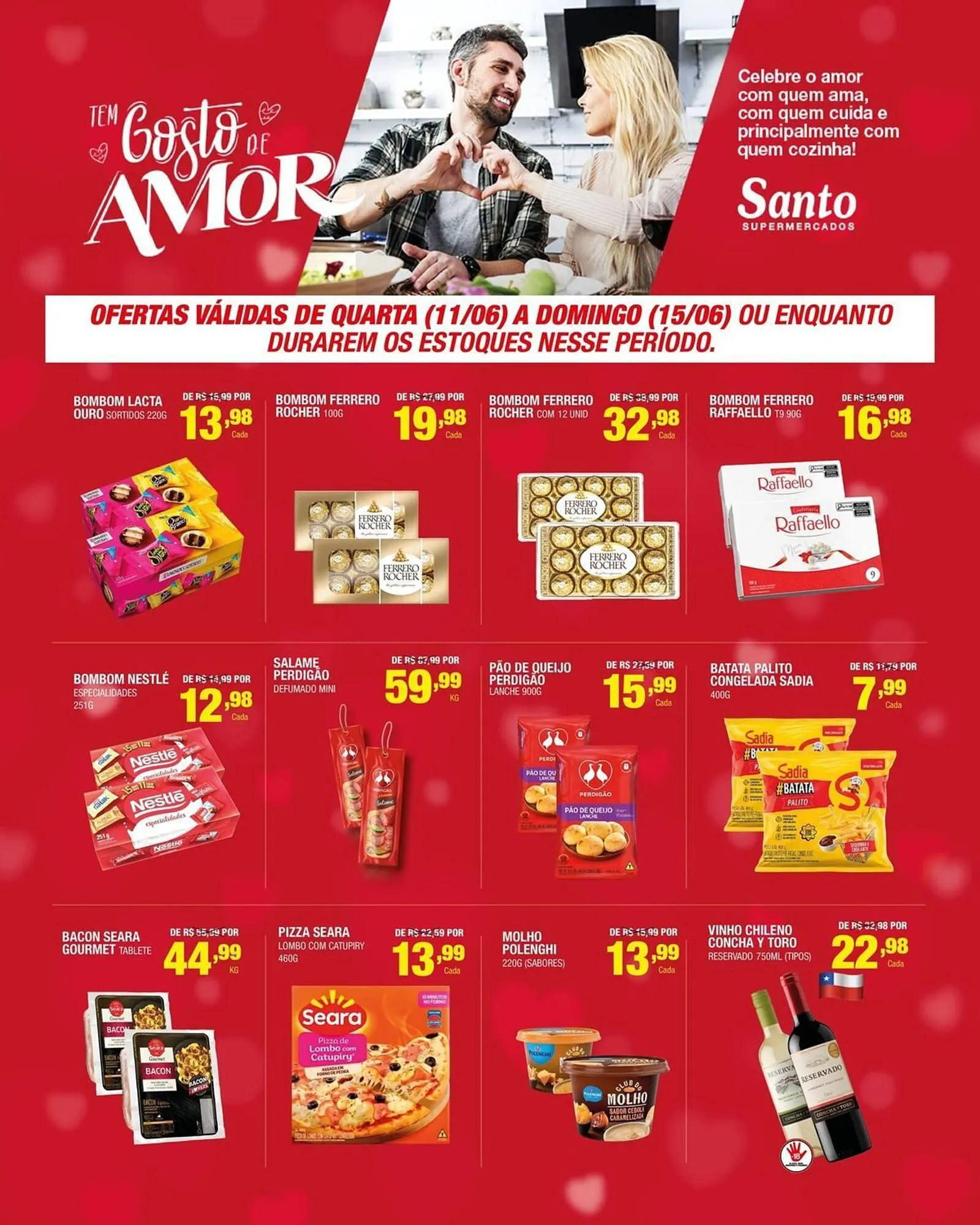 Encarte de Catálogo Santo Supermercados 11 de junho até 17 de junho 2025 - Pagina 4