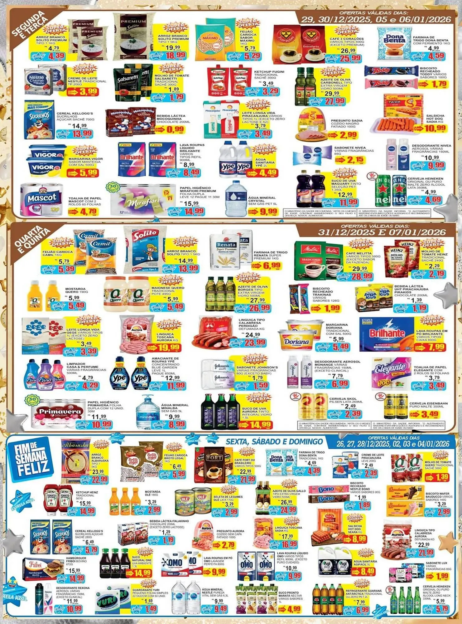 Encarte de Folheto Supermercado Estrela Azul 26 de dezembro até 7 de janeiro 2026 - Pagina 2