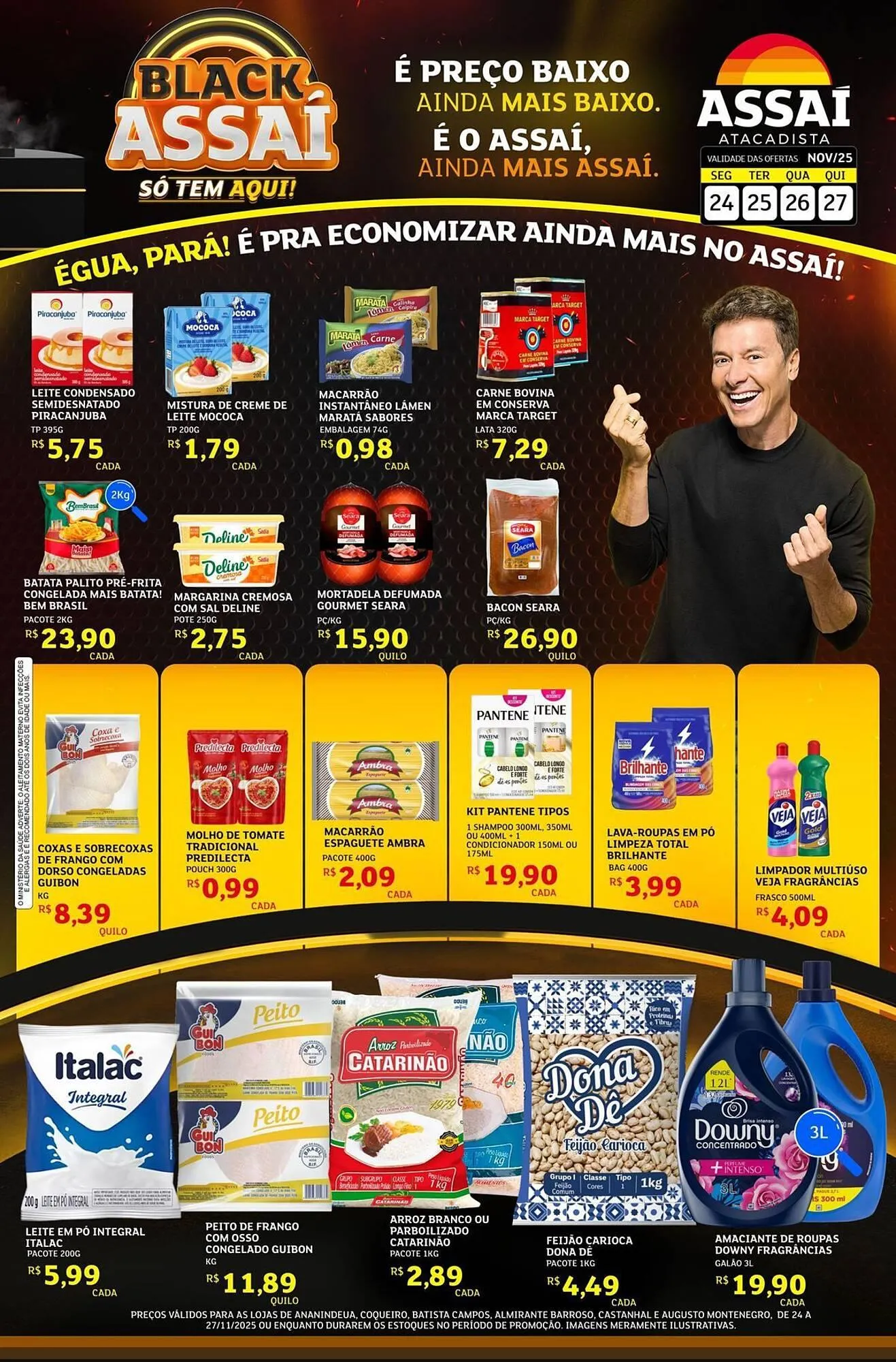 Encarte de Encarte Assaí Atacadista 24 de novembro até 27 de novembro 2025 - Pagina 1