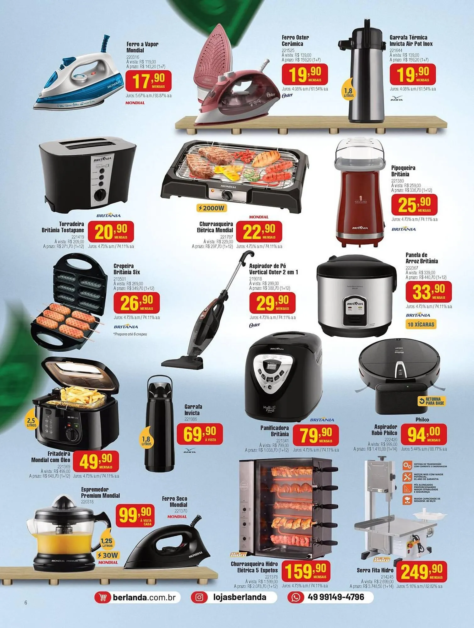 Encarte de Catálogo Berlanda 2 de abril até 30 de abril 2025 - Pagina 6