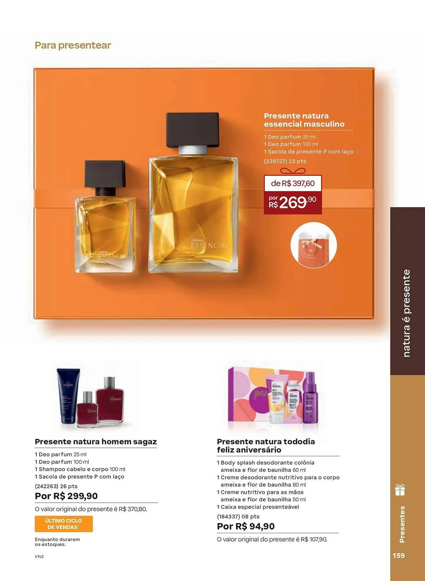 Encarte de Catálogo Natura 20 de fevereiro até 26 de março 2026 - Pagina 159