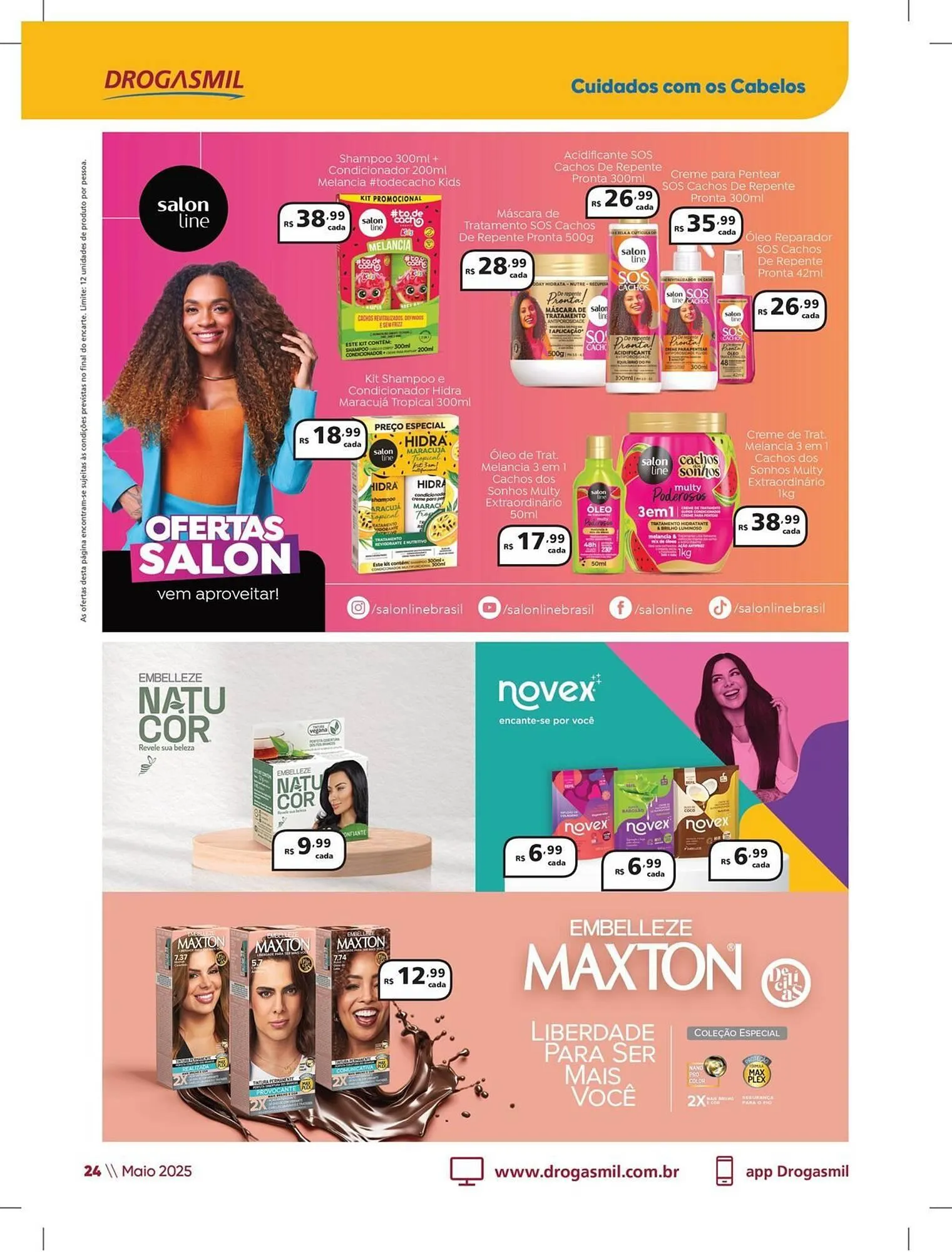 Encarte de Catálogo Drogasmil 5 de maio até 1 de junho 2025 - Pagina 24