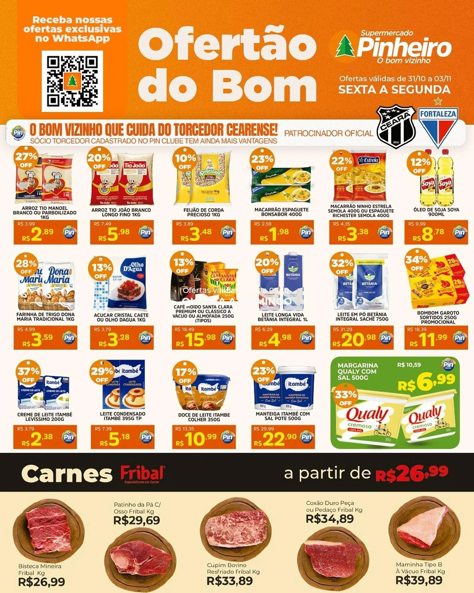 Encarte de Encarte Pinheiro Supermercado 31 de outubro até 3 de novembro 2025 - Pagina 2