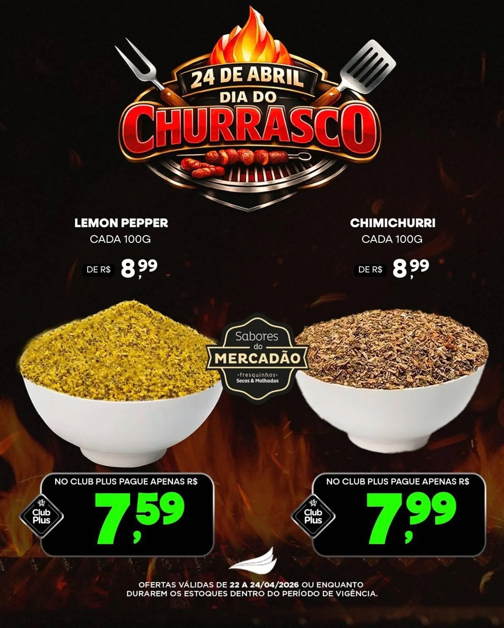 Encarte de Folheto Spasso Sabores 22 de abril até 24 de abril 2026 - Pagina 5