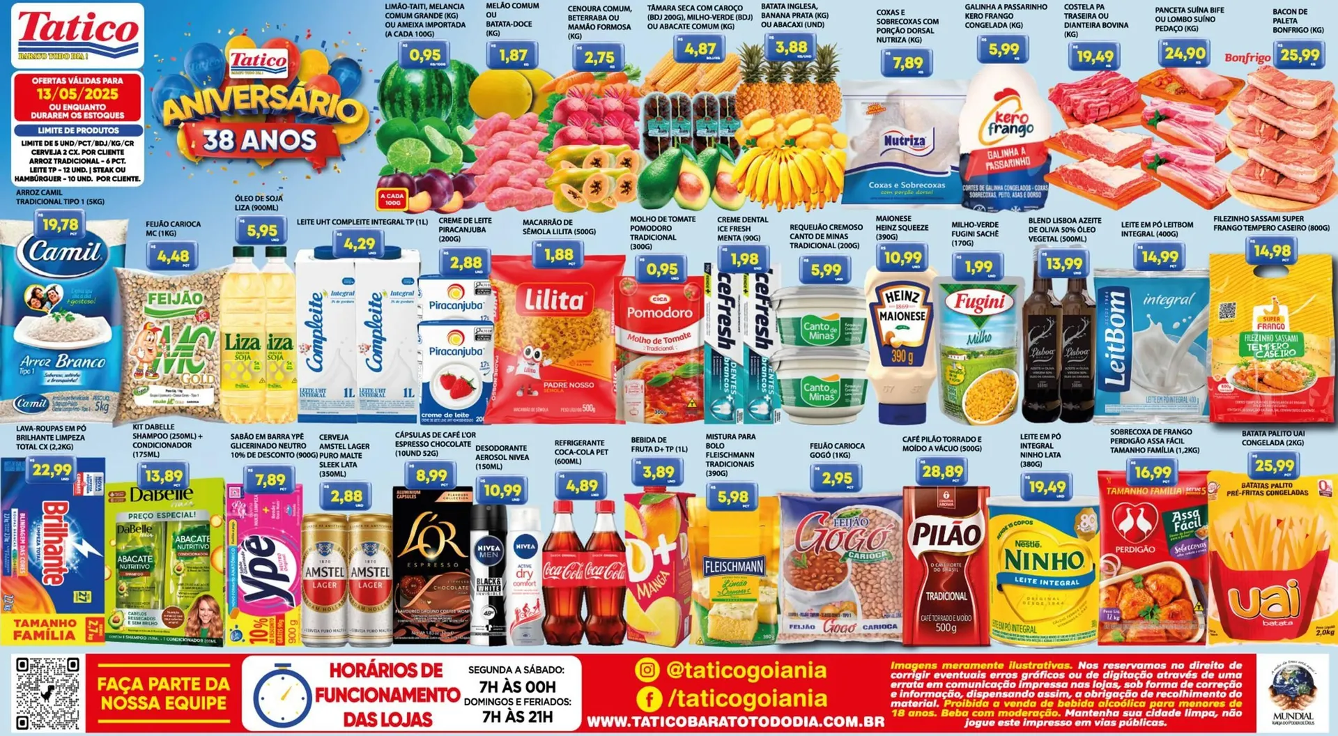 Encarte de Catálogo Tatico 13 de maio até 15 de maio 2025 - Pagina 1