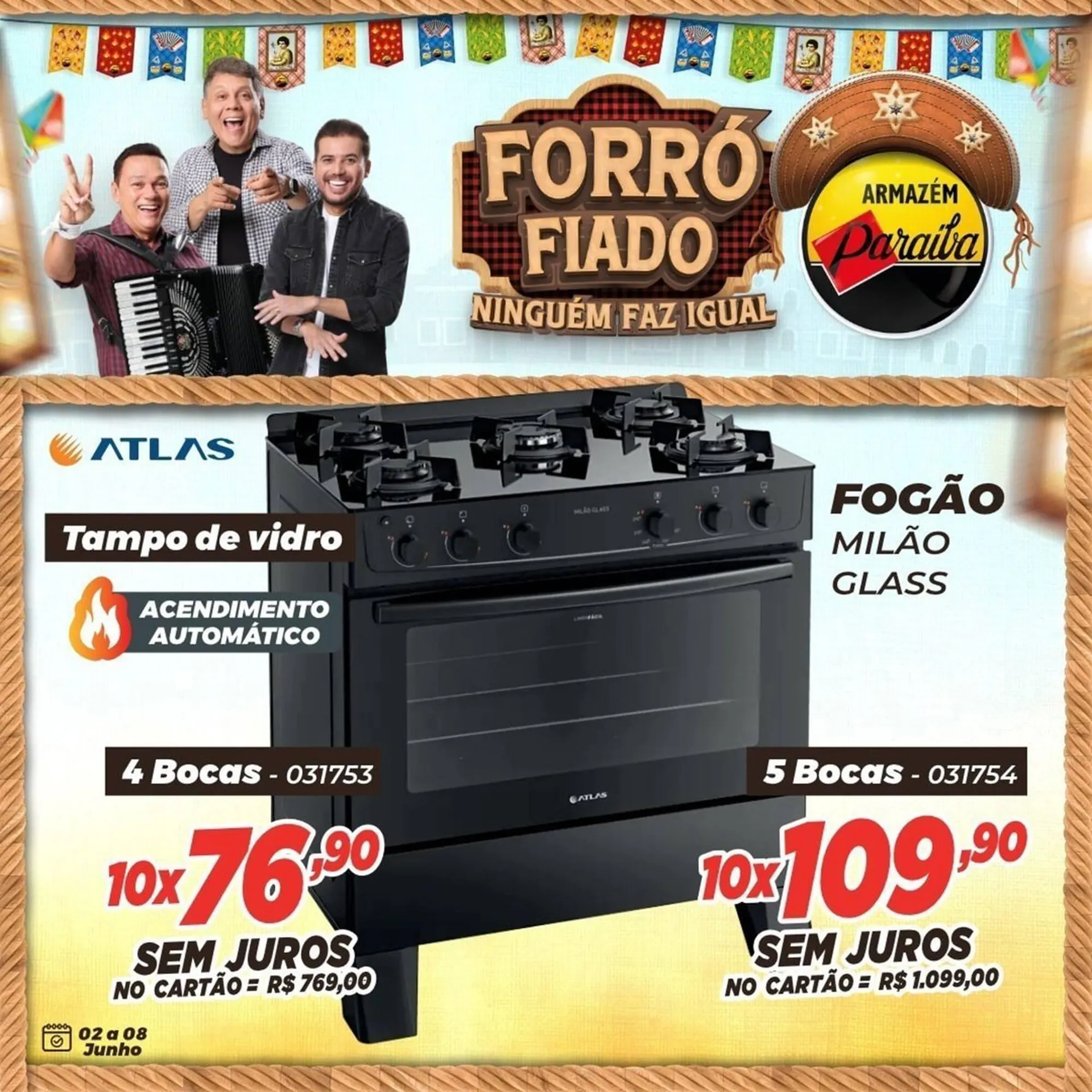 Encarte de Catálogo Armazém Paraíba 2 de junho até 8 de junho 2025 - Pagina 1