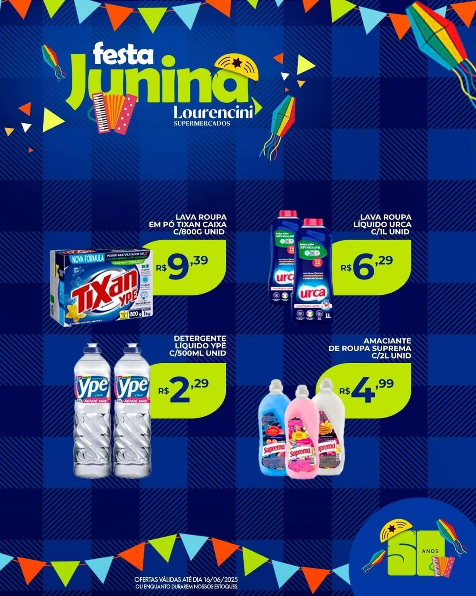 Encarte de Catálogo Lourencini Supermercados 13 de junho até 23 de junho 2025 - Pagina 4