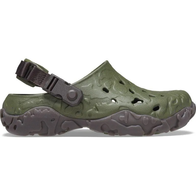 Sandália Crocs All-Terrain Atlas Clog ARMY GREEN/ESPRESSO