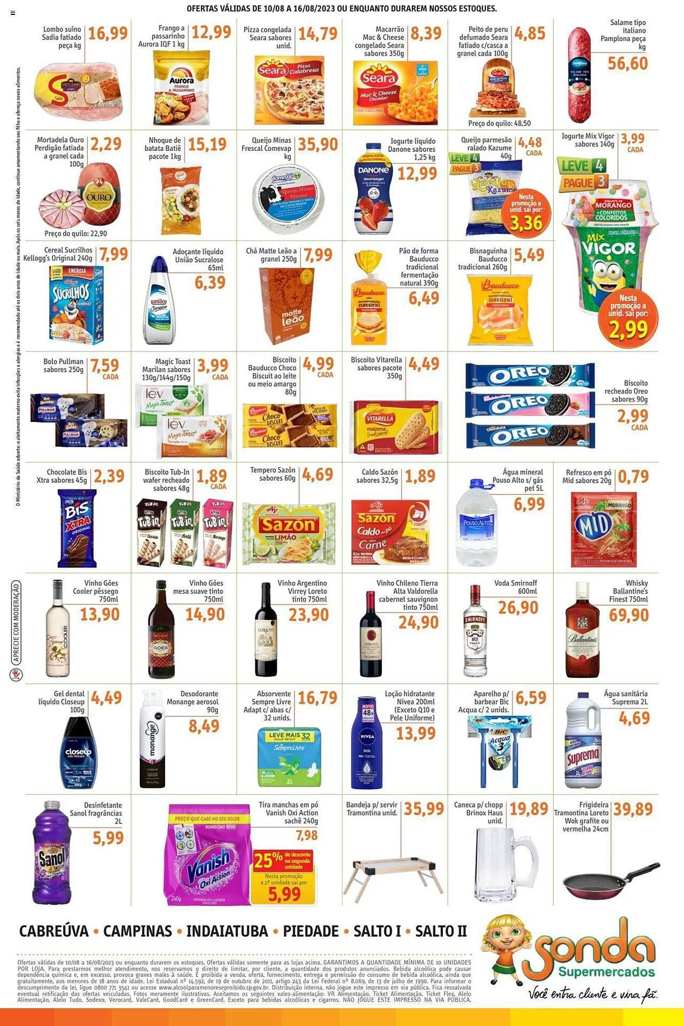 Encarte de Catálogo Sonda 10 de agosto até 16 de agosto 2023 - Pagina 2