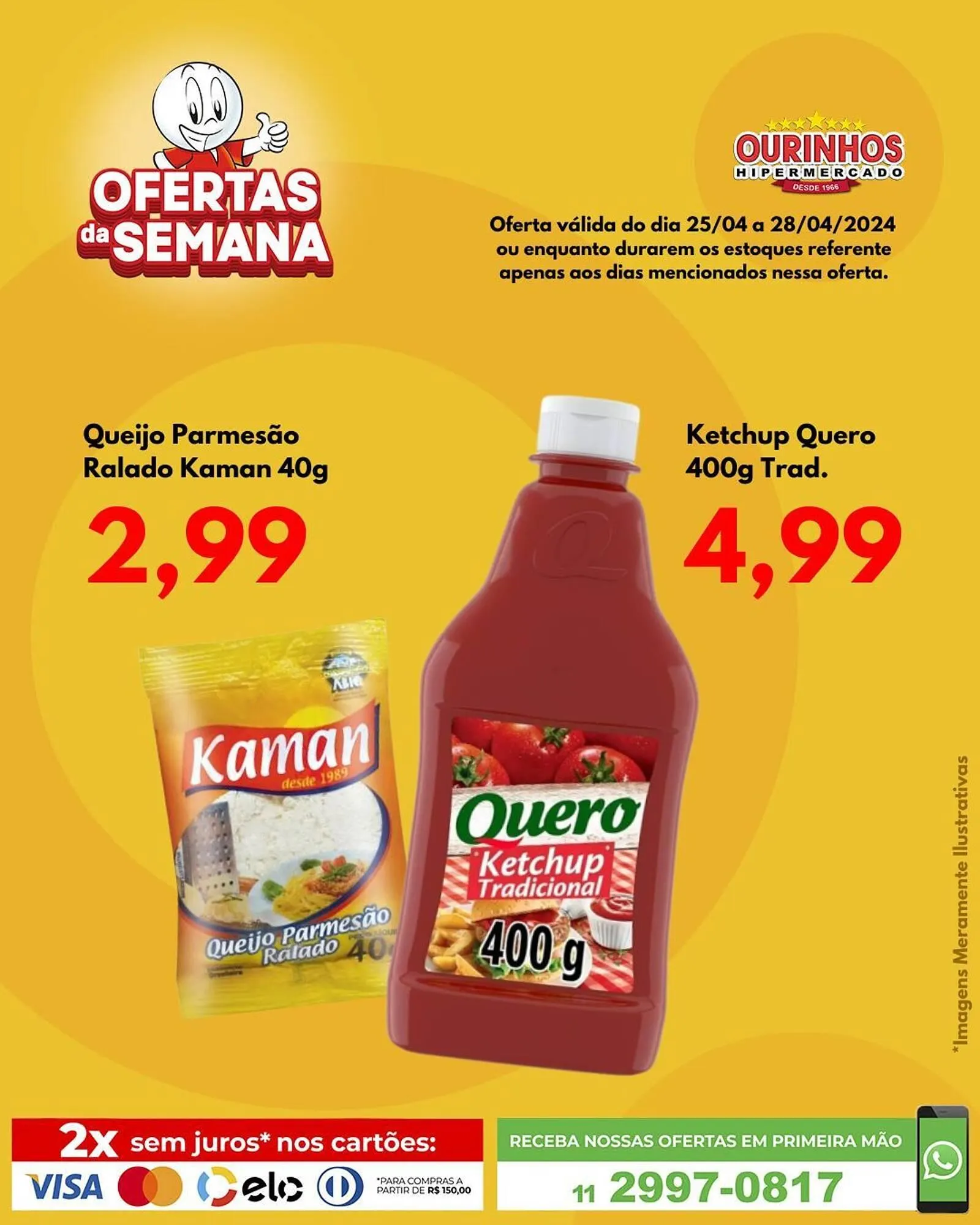 Encarte de Catálogo Ourinhos Hipermercado 25 de abril até 28 de abril 2024 - Pagina 4