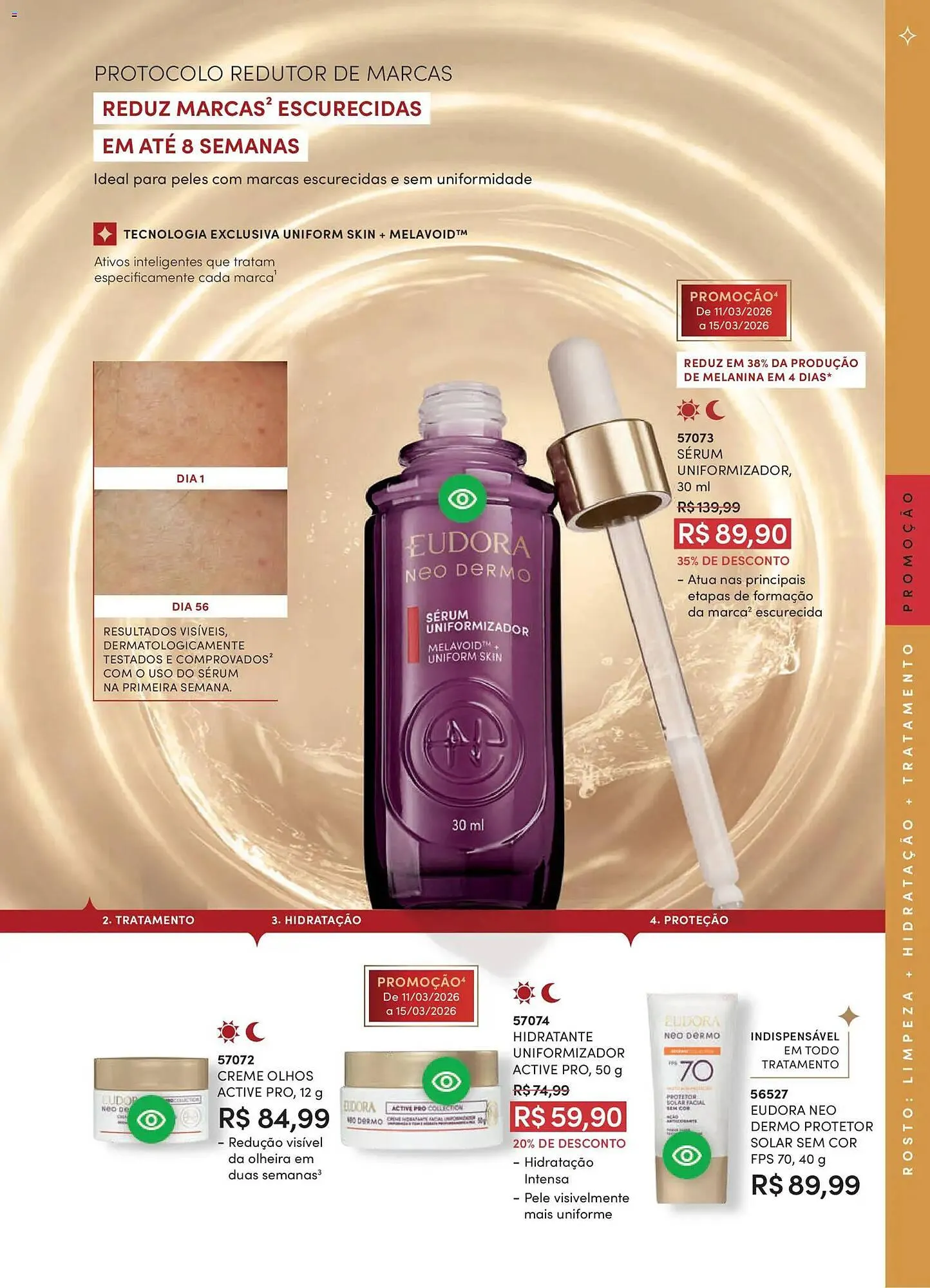 Encarte de Catálogo Eudora 11 de março até 10 de abril 2026 - Pagina 121