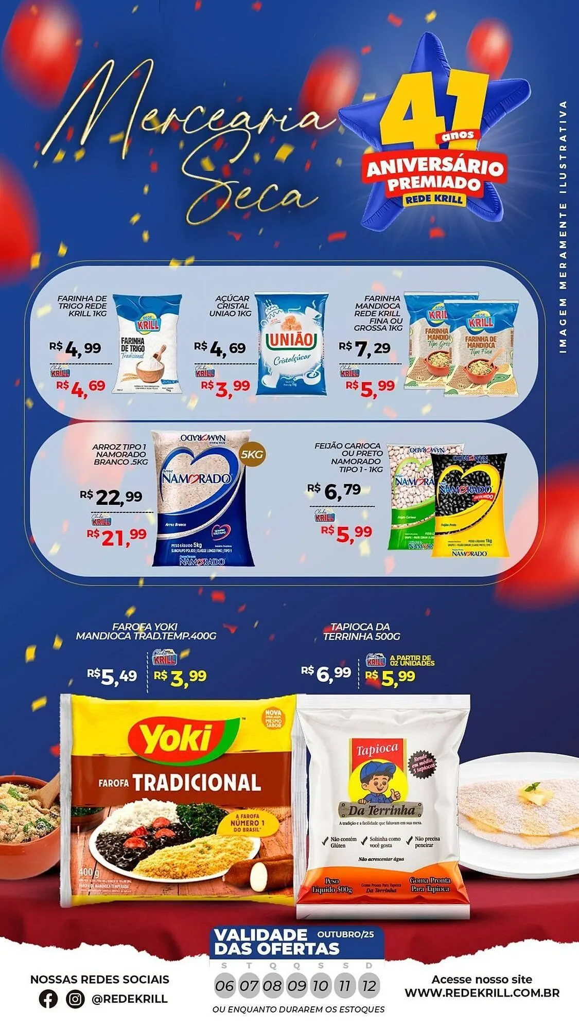 Encarte de Folheto Rede Krill 7 de outubro até 12 de outubro 2025 - Pagina 3