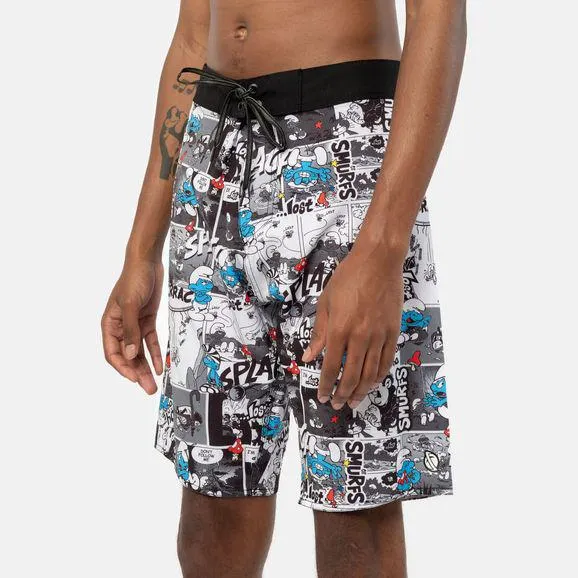Boardshorts Comic Smurfs