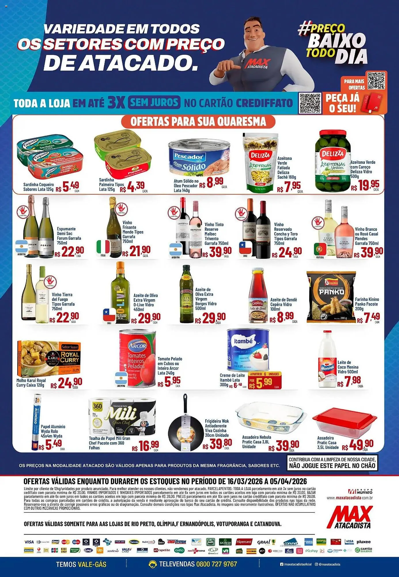Encarte de Encarte Max Atacadista 16 de março até 6 de abril 2026 - Pagina 2