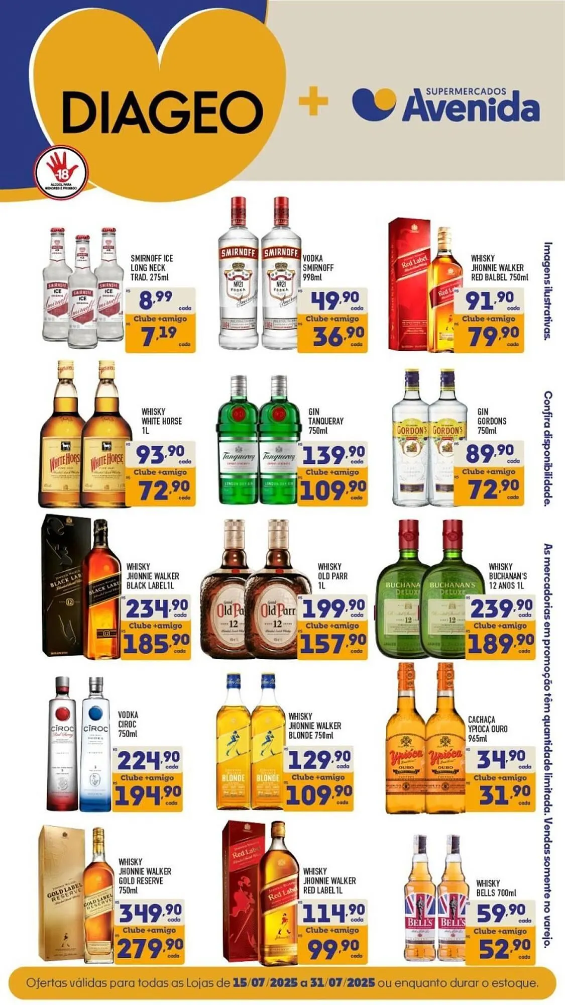 Encarte de Catálogo Supermercados Avenida 25 de julho até 3 de agosto 2025 - Pagina 10