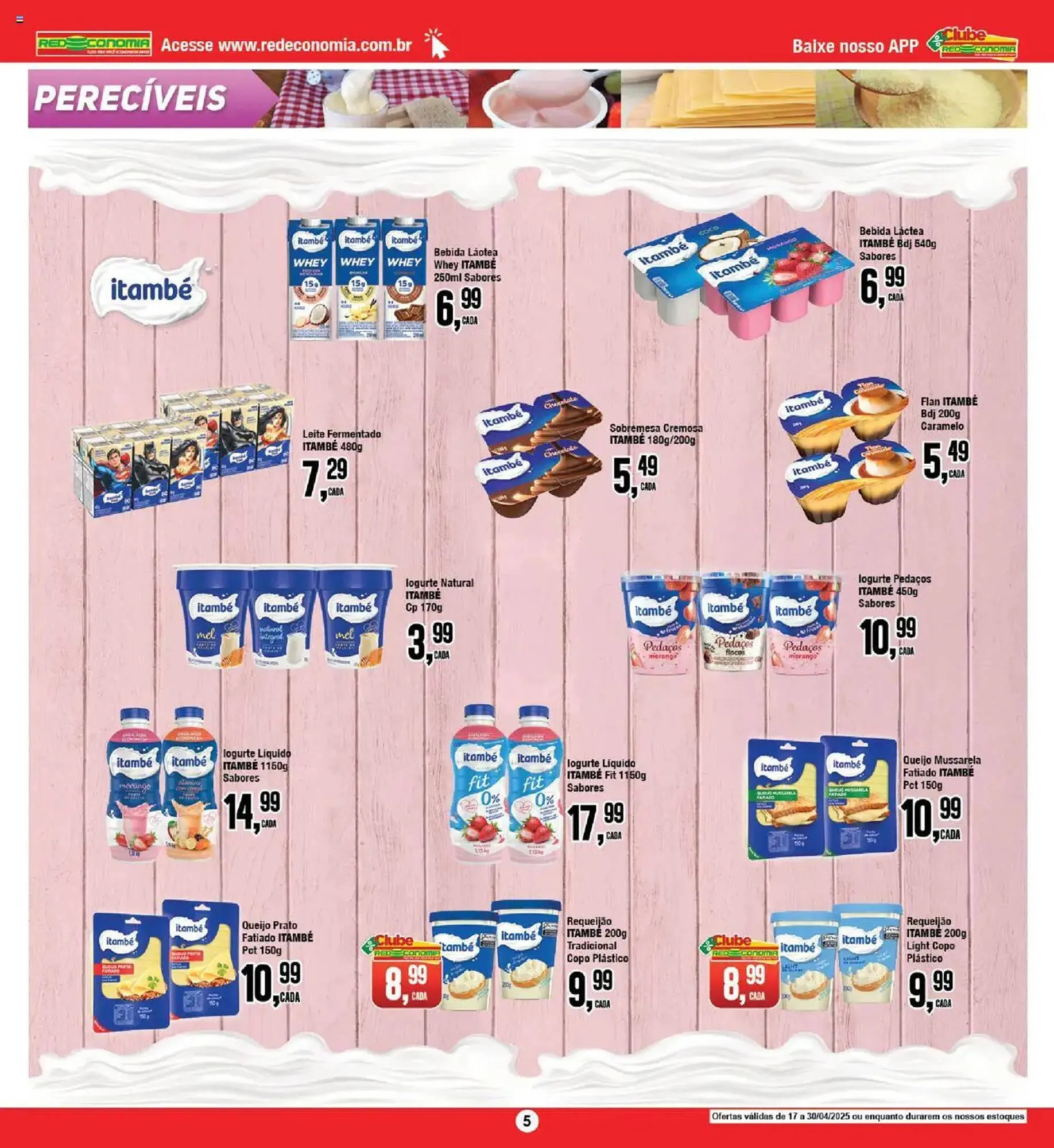 Encarte de Catálogo Redeconomia 17 de abril até 30 de abril 2025 - Pagina 4