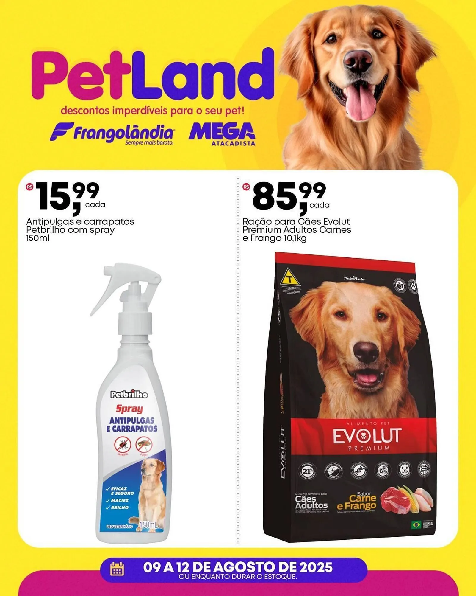 Encarte de Ofertas Frangolândia 9 de agosto até 12 de agosto 2025 - Pagina 3