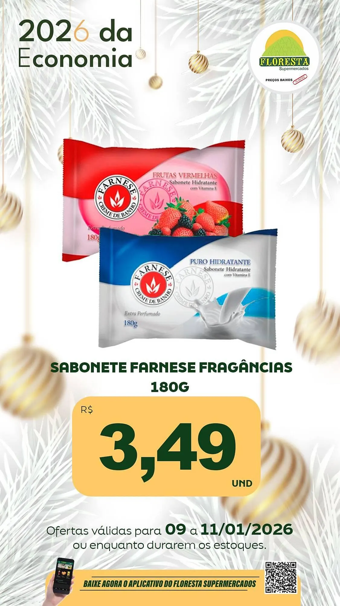 Encarte de Catálogo Floresta Supermercados 8 de janeiro até 10 de janeiro 2026 - Pagina 48