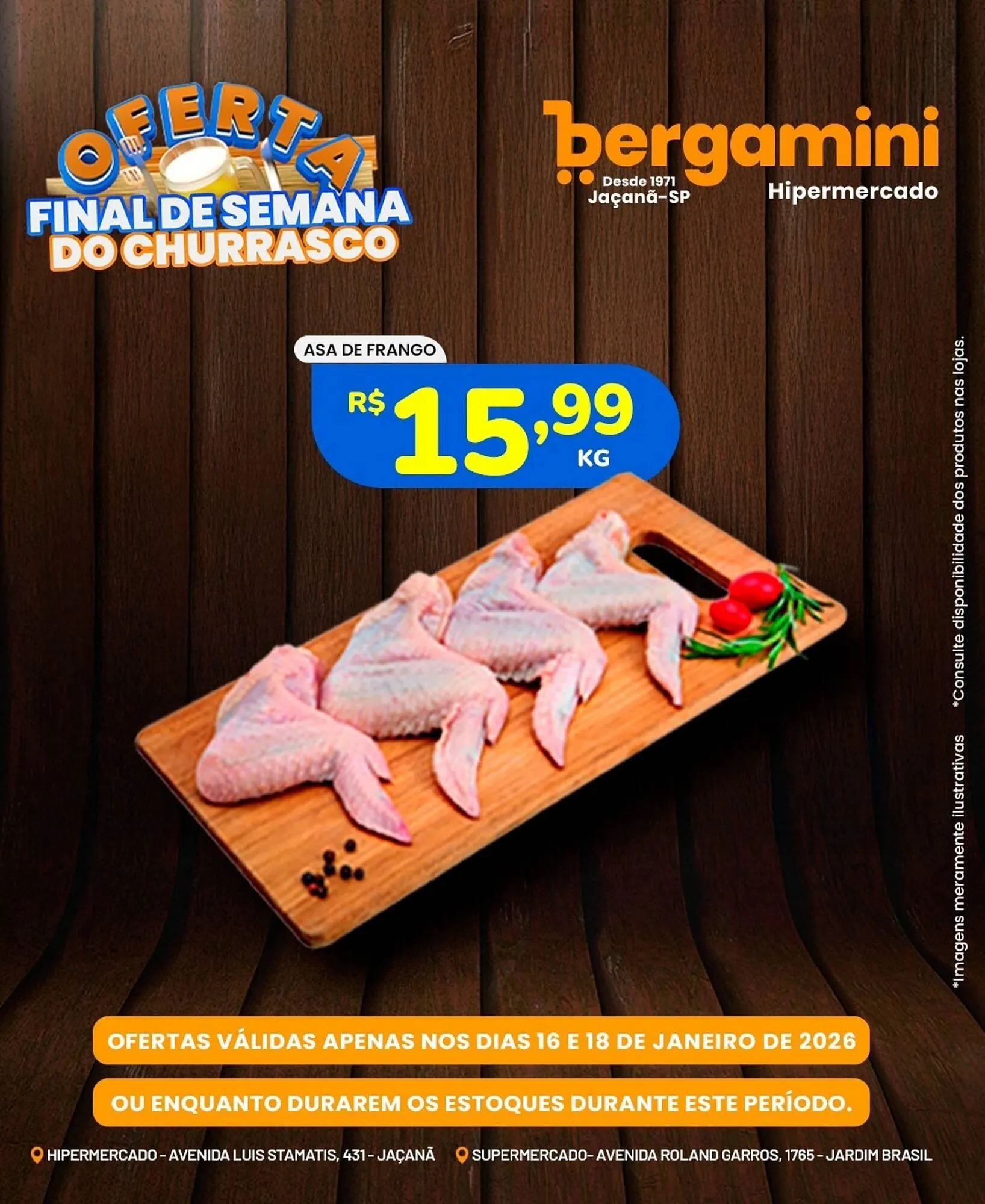 Encarte de Catálogo Supermercado Bergamini 16 de janeiro até 18 de janeiro 2026 - Pagina 3
