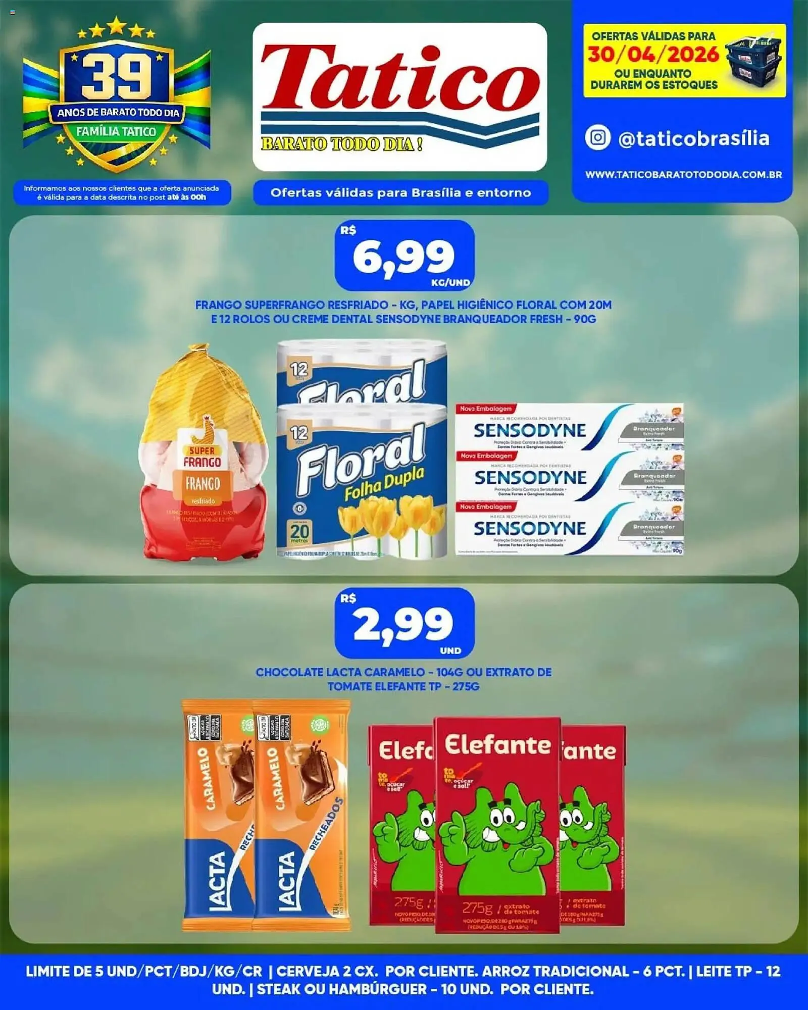 Encarte de Tabloide Tatico 30 de abril até 1 de maio 2026 - Pagina 4