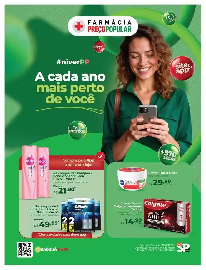 Encarte de Encarte abril PP - SP 16 de abril até 1 de maio 2025 - Pagina 1