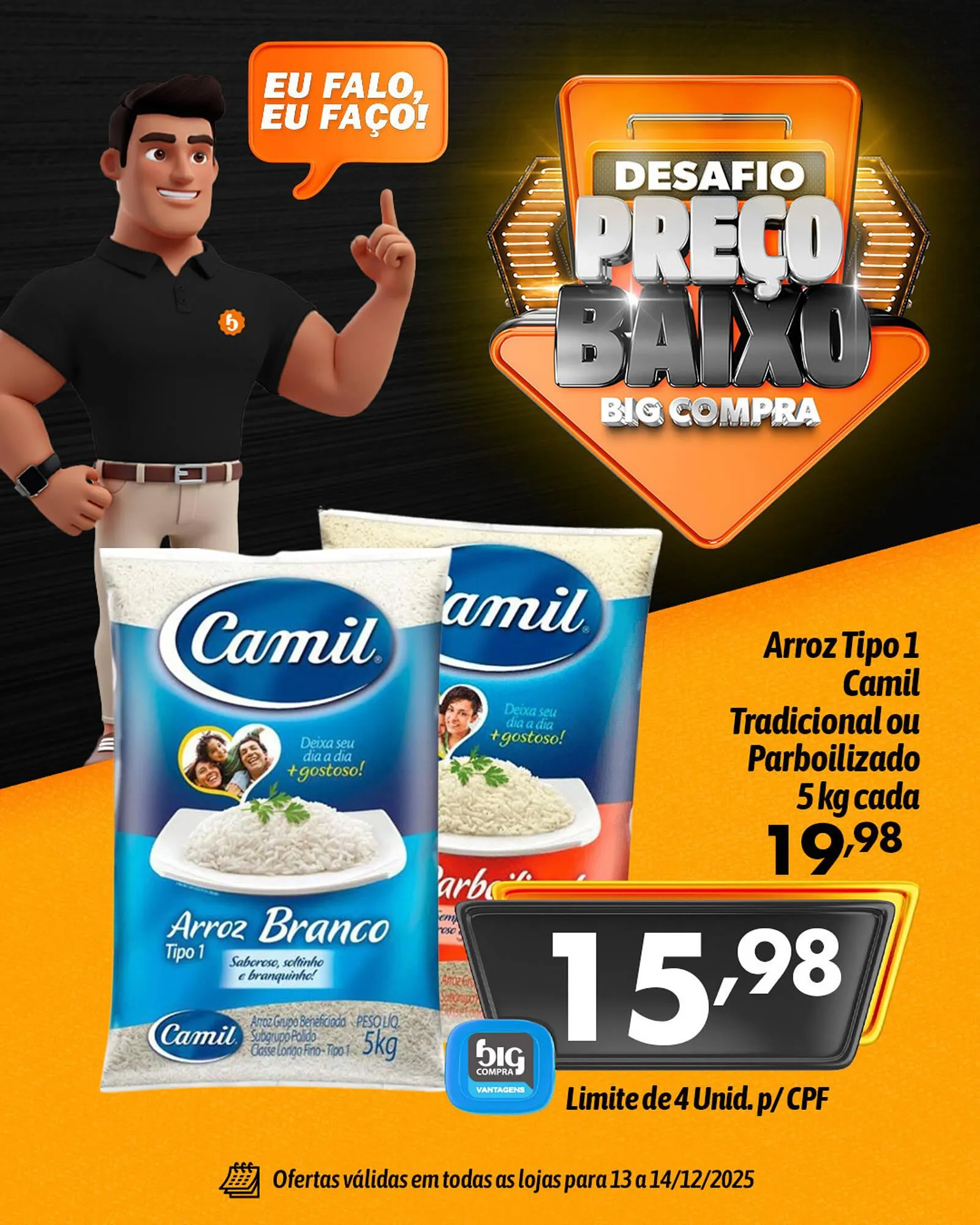 Encarte de Catálogo Supermercados Big Compra 13 de dezembro até 14 de dezembro 2025 - Pagina 2