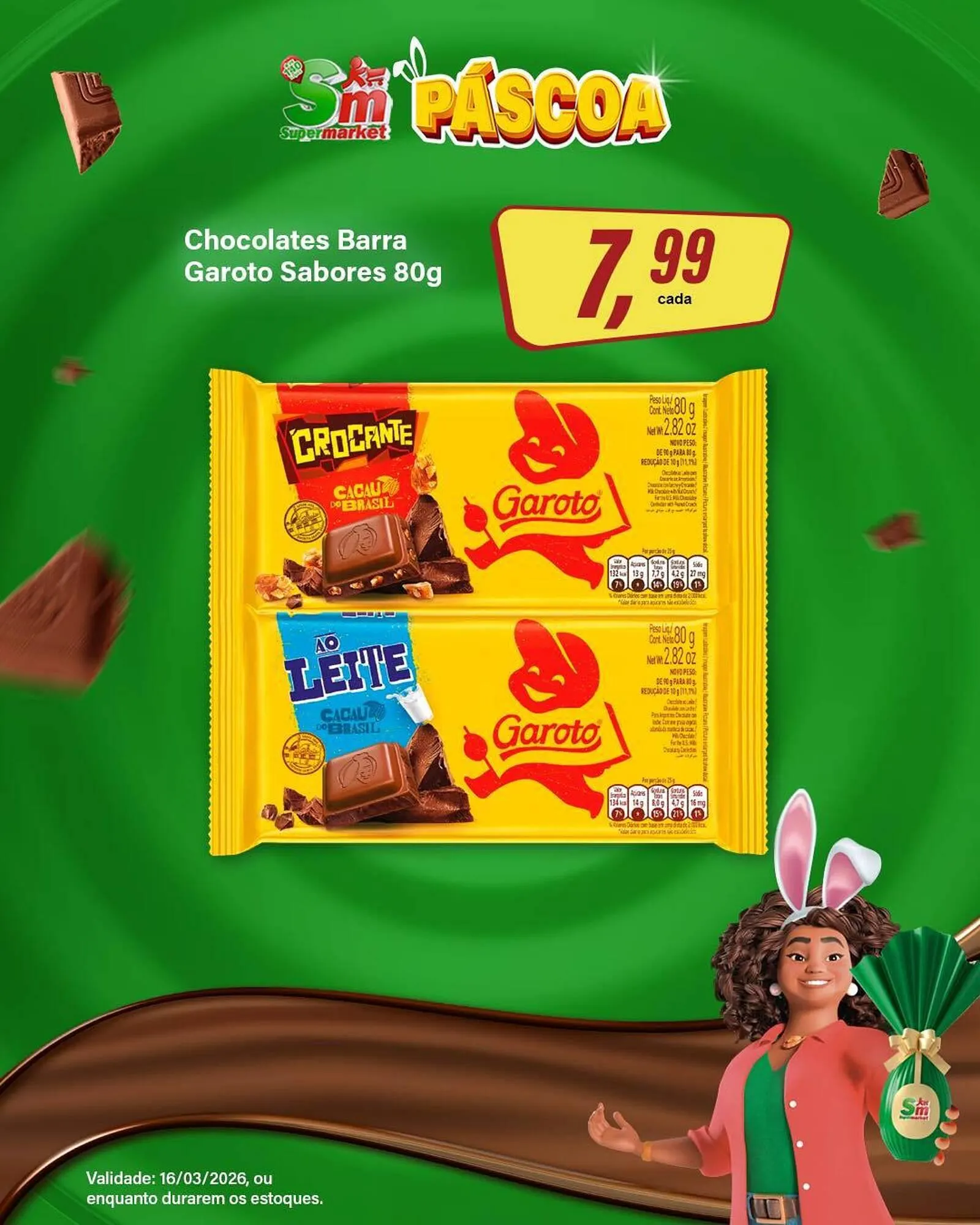 Encarte de Encarte Rede Supermarket 16 de março até 16 de março 2026 - Pagina 1