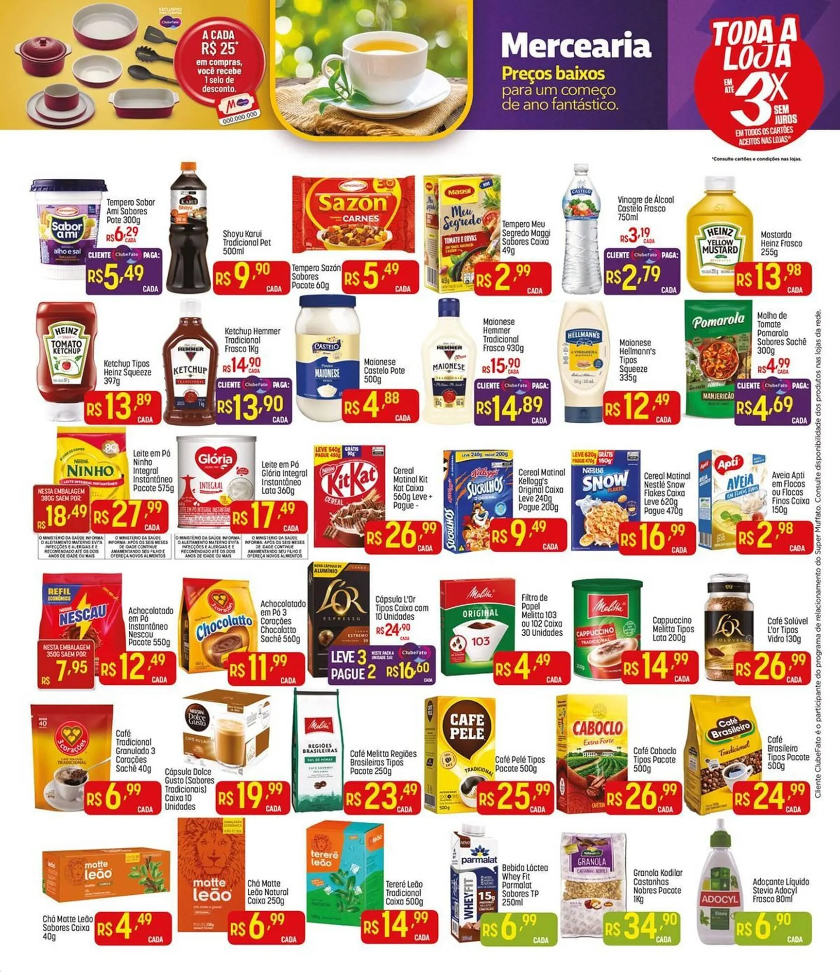 Encarte de Encarte Muffato 5 de janeiro até 11 de janeiro 2026 - Pagina 3