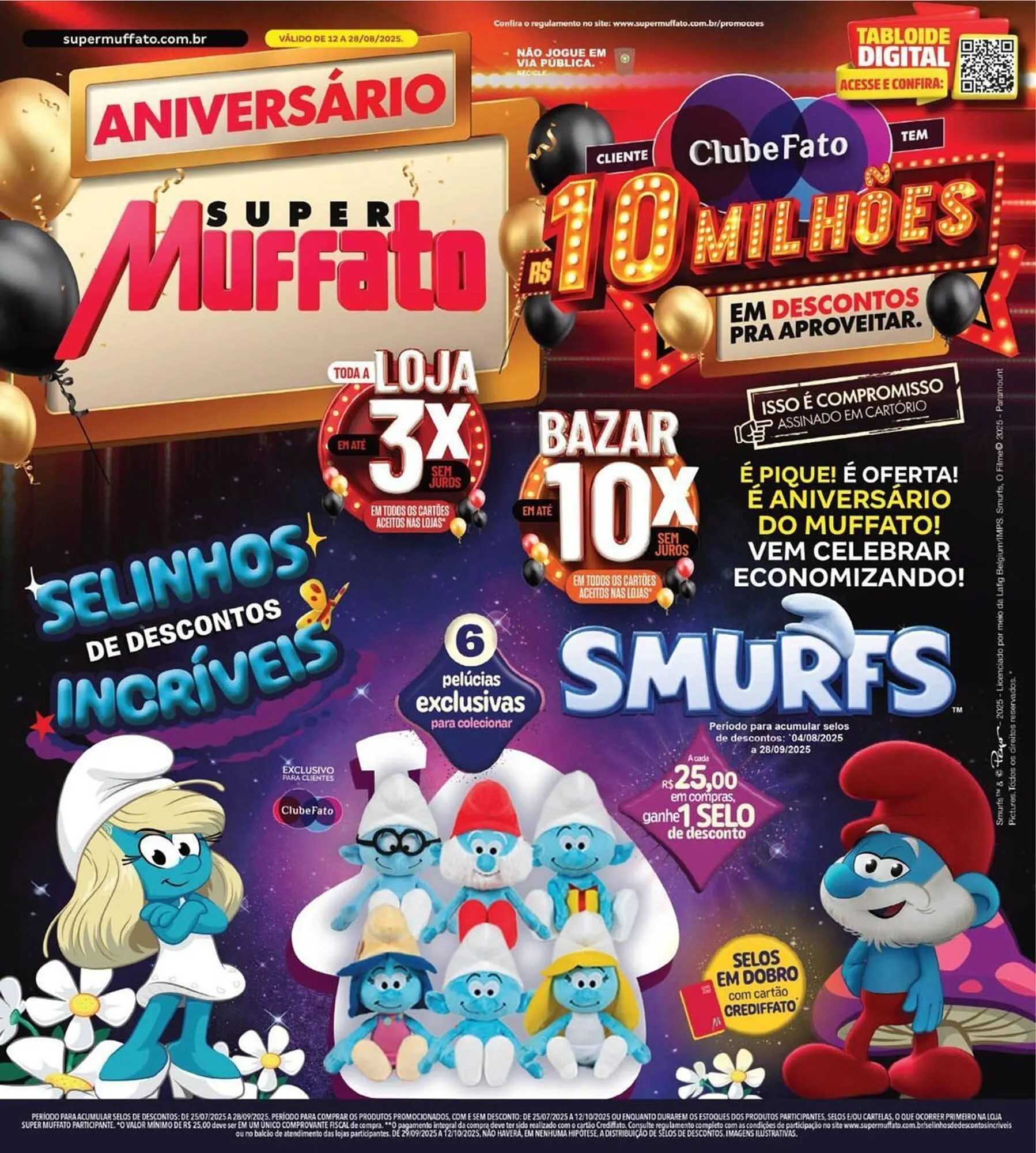 Encarte de Catálogo Muffato 12 de agosto até 28 de agosto 2025 - Pagina 1