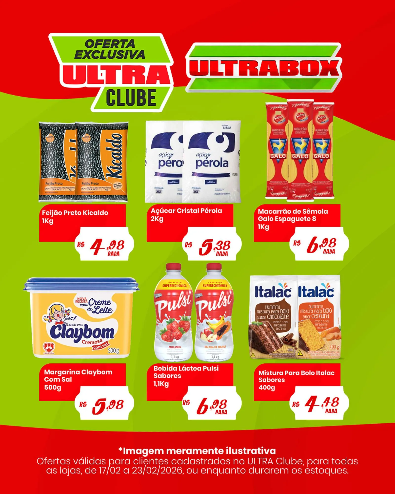 Encarte de Panfleto Ultrabox 17 de fevereiro até 23 de fevereiro 2026 - Pagina 2
