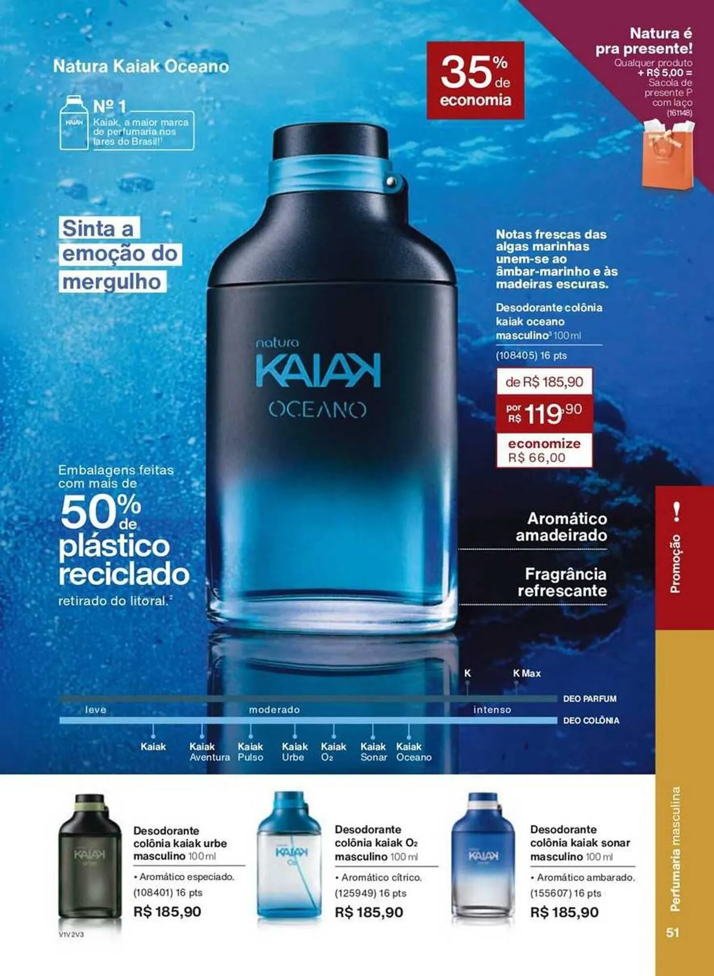 Encarte de Catálogo Natura 24 de abril até 30 de maio 2025 - Pagina 51