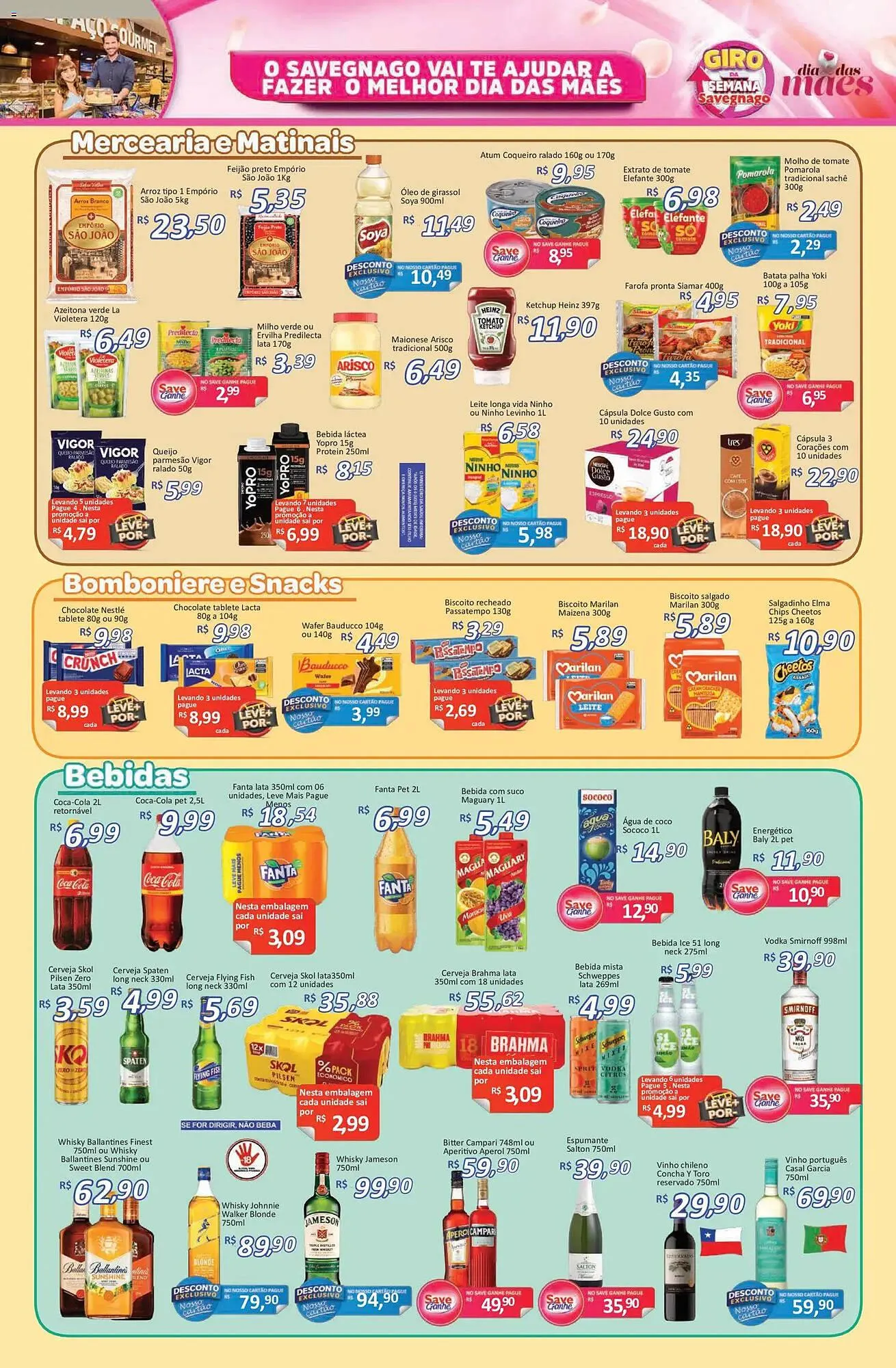 Encarte de Catálogo Supermercados Savegnago 30 de abril até 4 de maio 2026 - Pagina 3