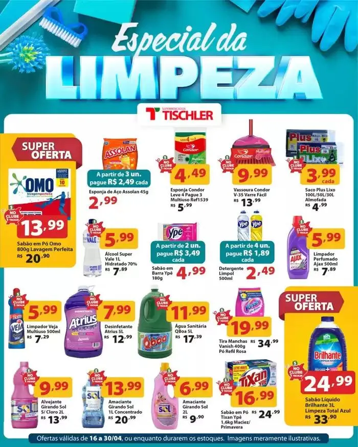 Encarte de Encarte Supermercados Tischler 16 de abril até 30 de abril 2025 - Pagina 3