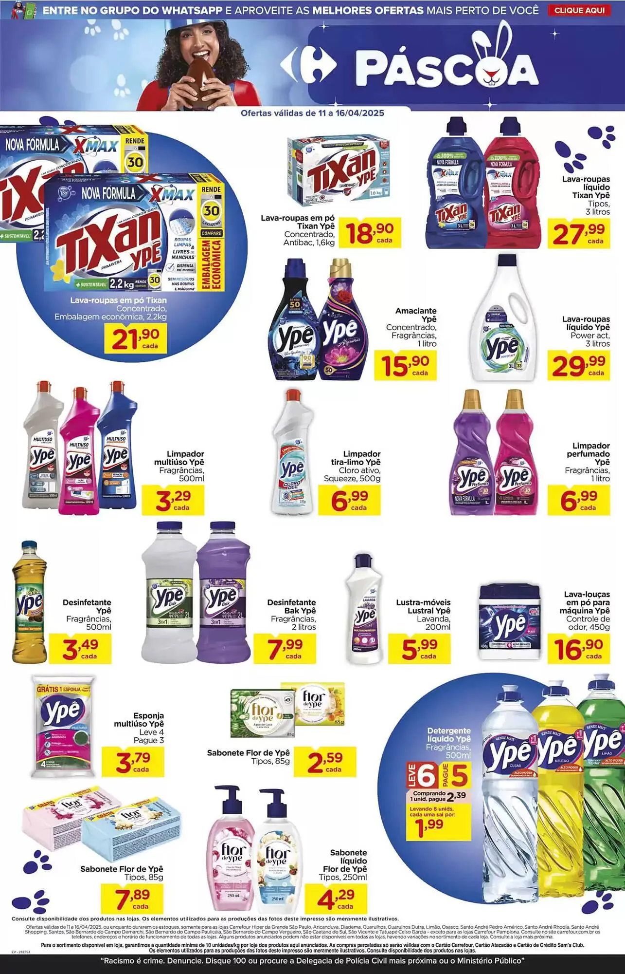 Encarte de Catálogo Carrefour 14 de abril até 16 de abril 2025 - Pagina 13