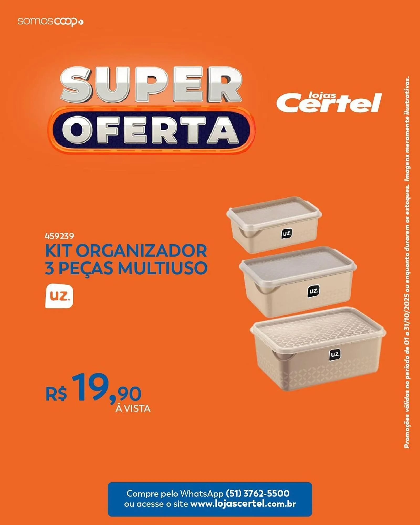 Encarte de Folheto Lojas Certel 10 de outubro até 31 de outubro 2025 - Pagina 4